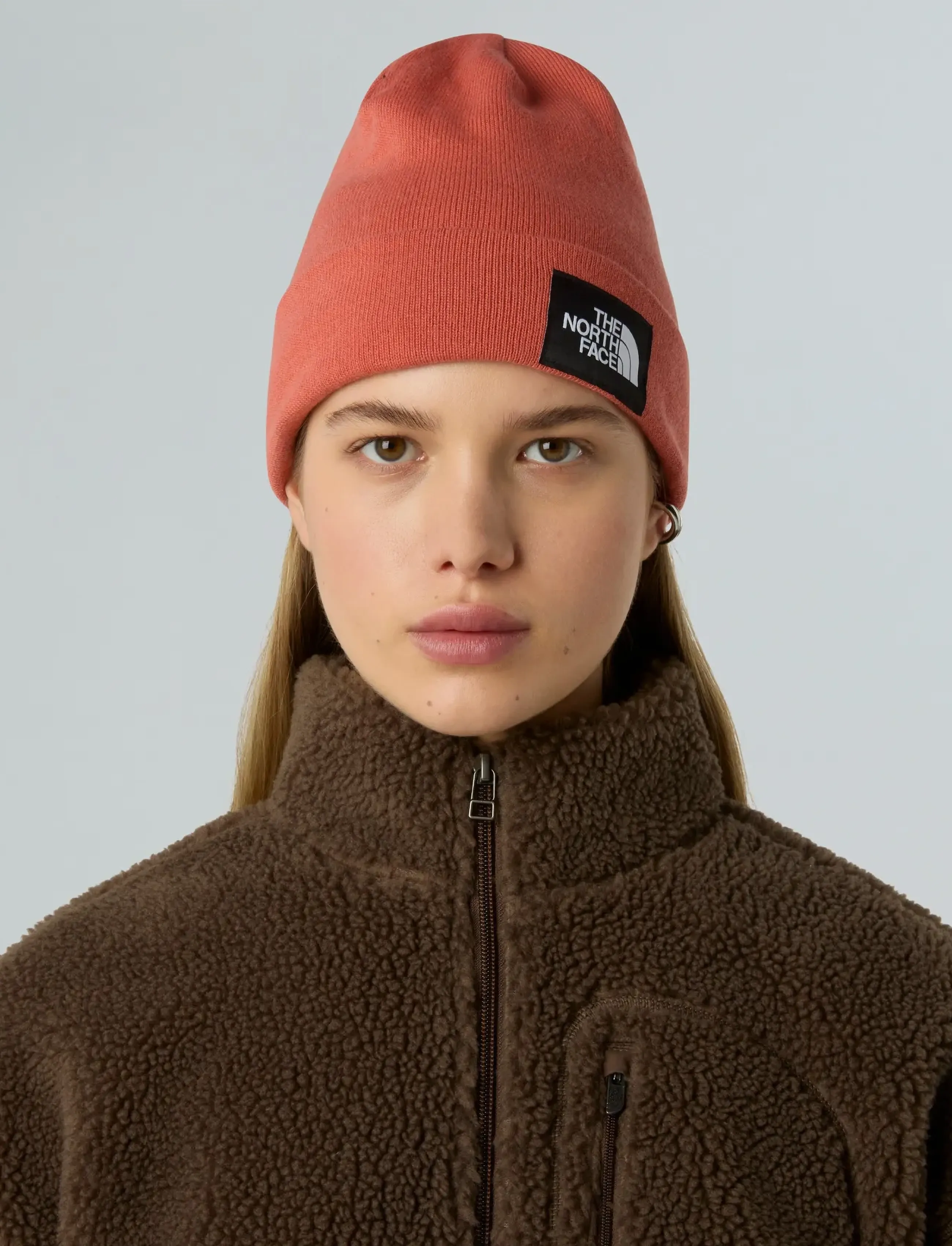 The North Face Dock Worker Recycled Beanie, Mænd, Hue, Rød, Str: ONE SIZE