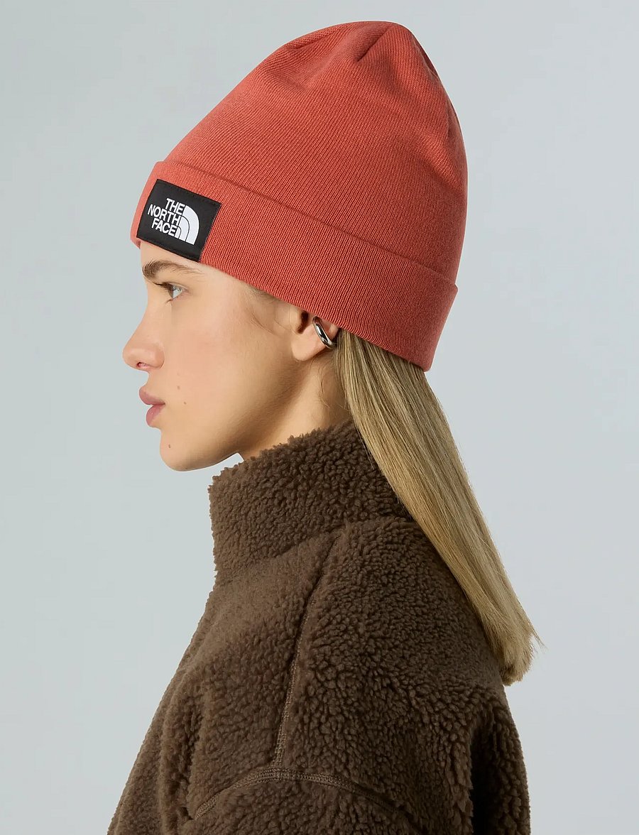 The North Face - DOCK WORKER RECYCLED BEANIE - shop by style - mars dust - 3