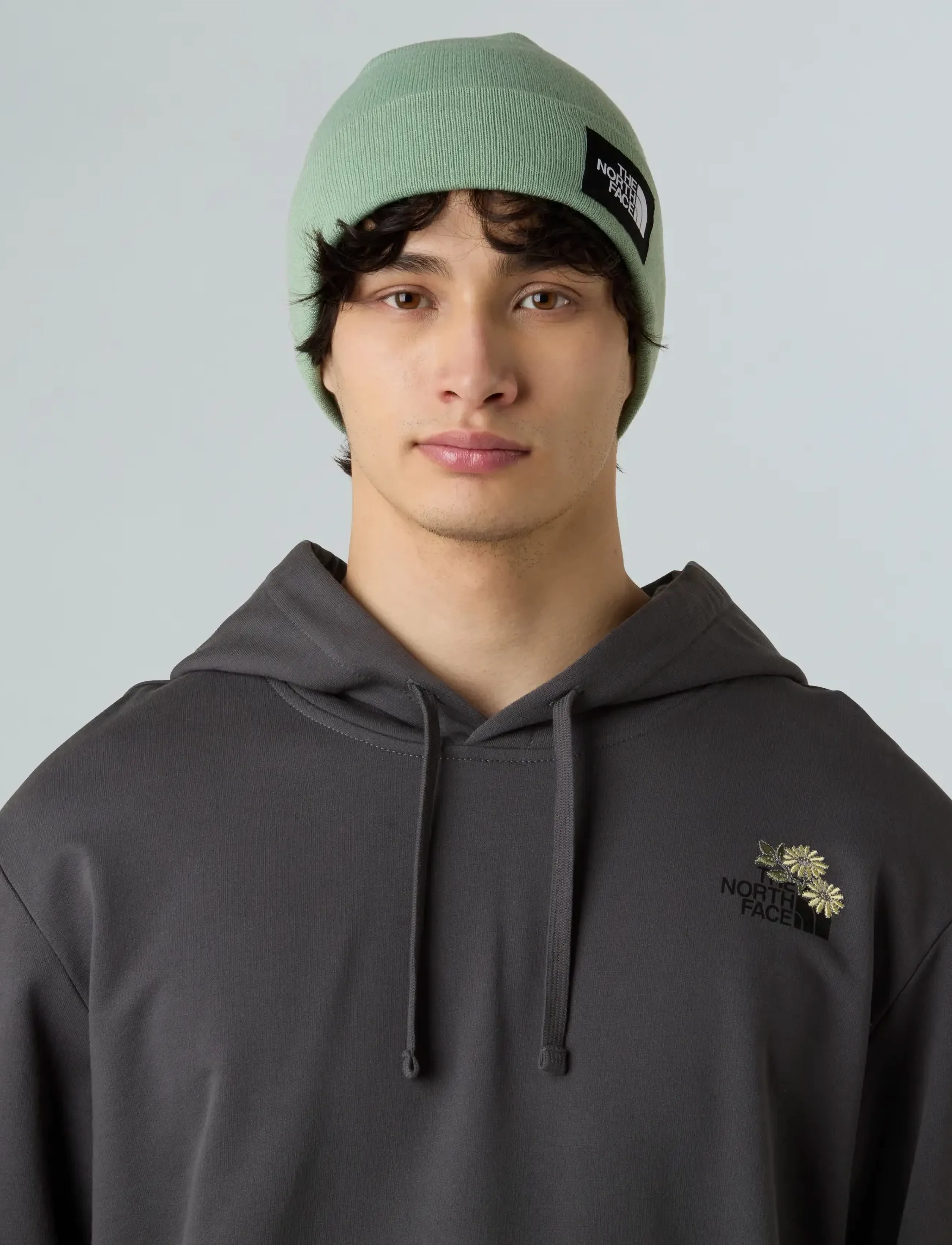 The North Face Dock Worker Recycled Beanie, Mænd, Hue, Grøn, Str: ONE SIZE