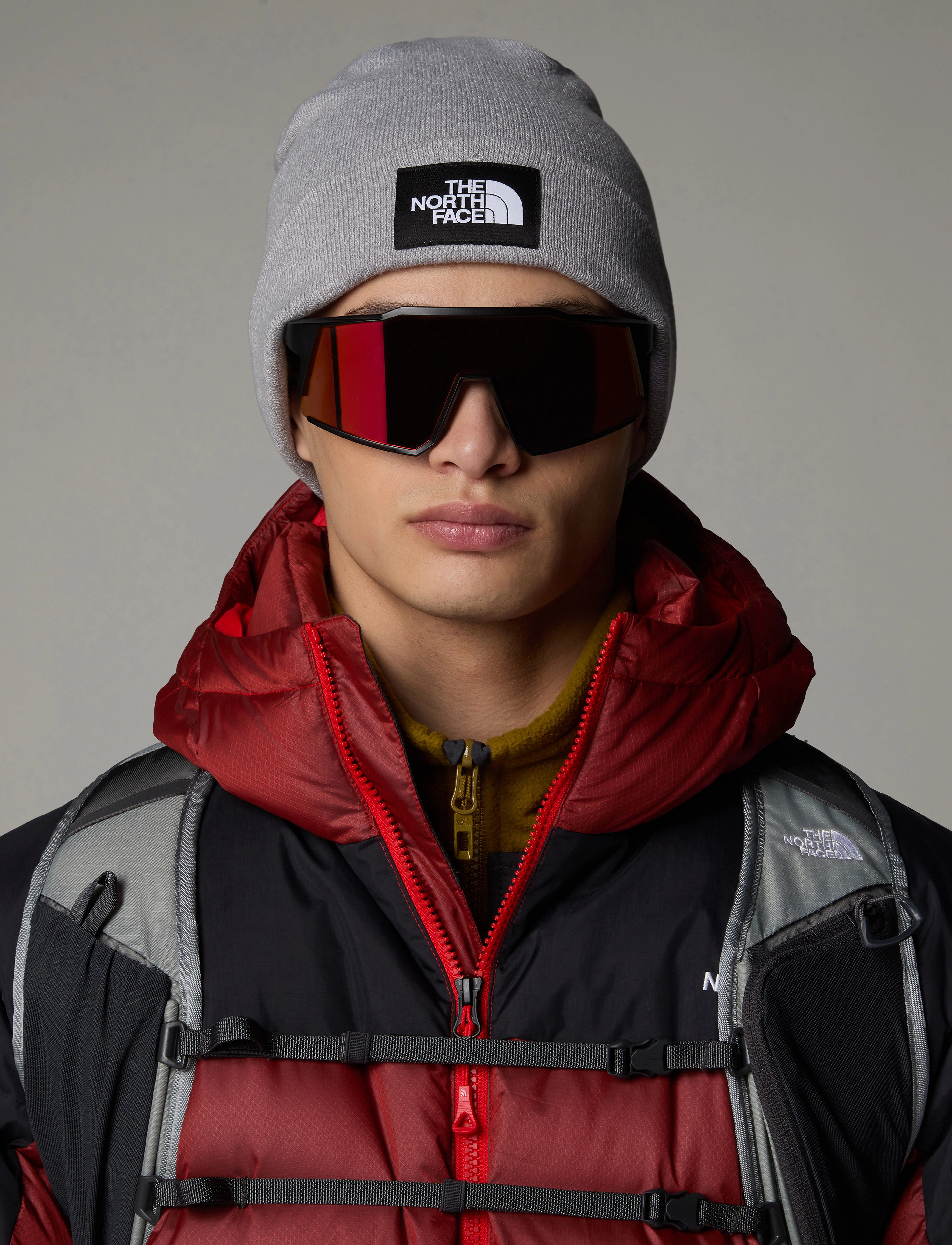 The North Face Dock Worker Recycled Beanie, Mænd, Hue, Grå, Str: ONE SIZE