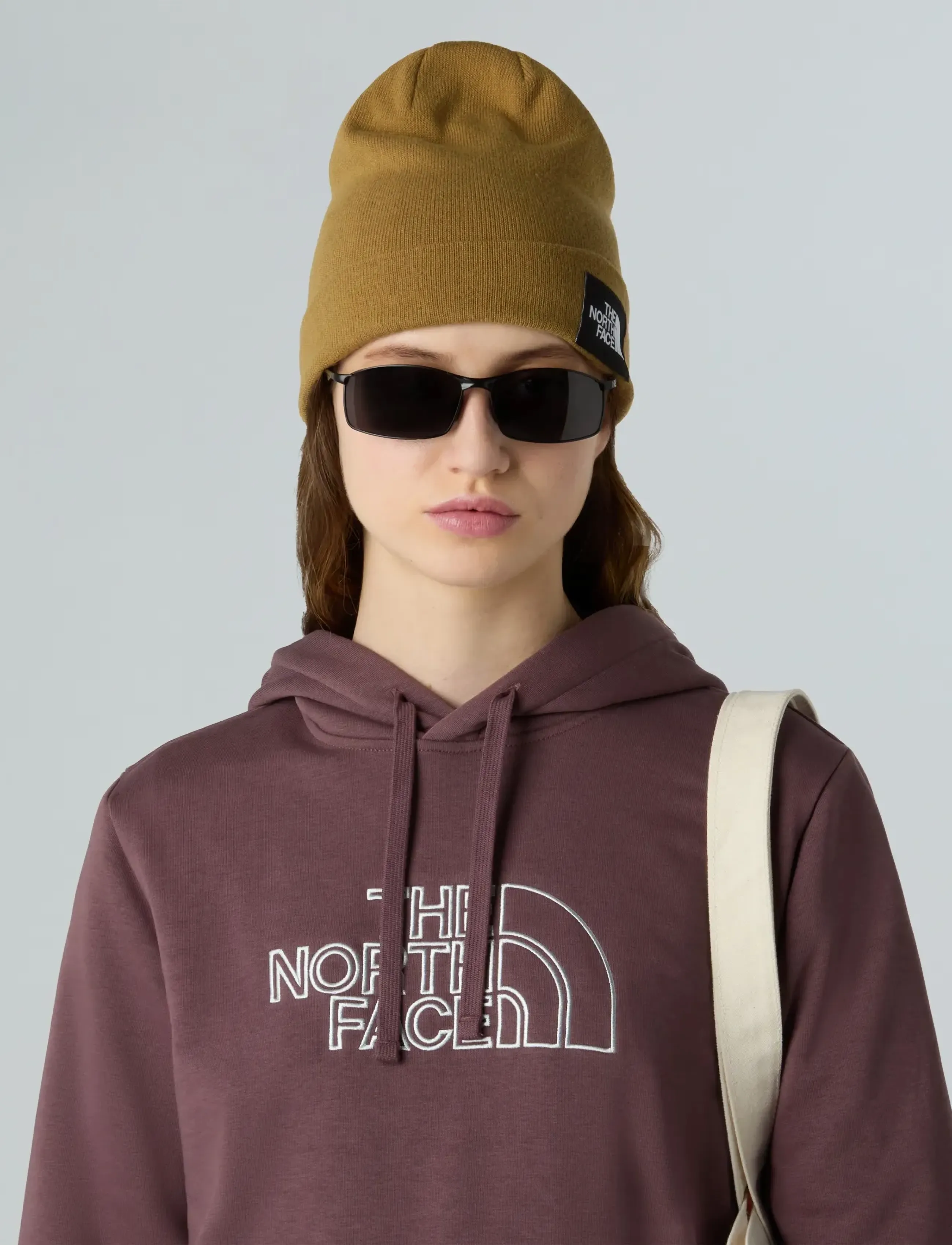 The North Face Dock Worker Recycled Beanie, Mænd, Hue, Brun, Str: ONE SIZE