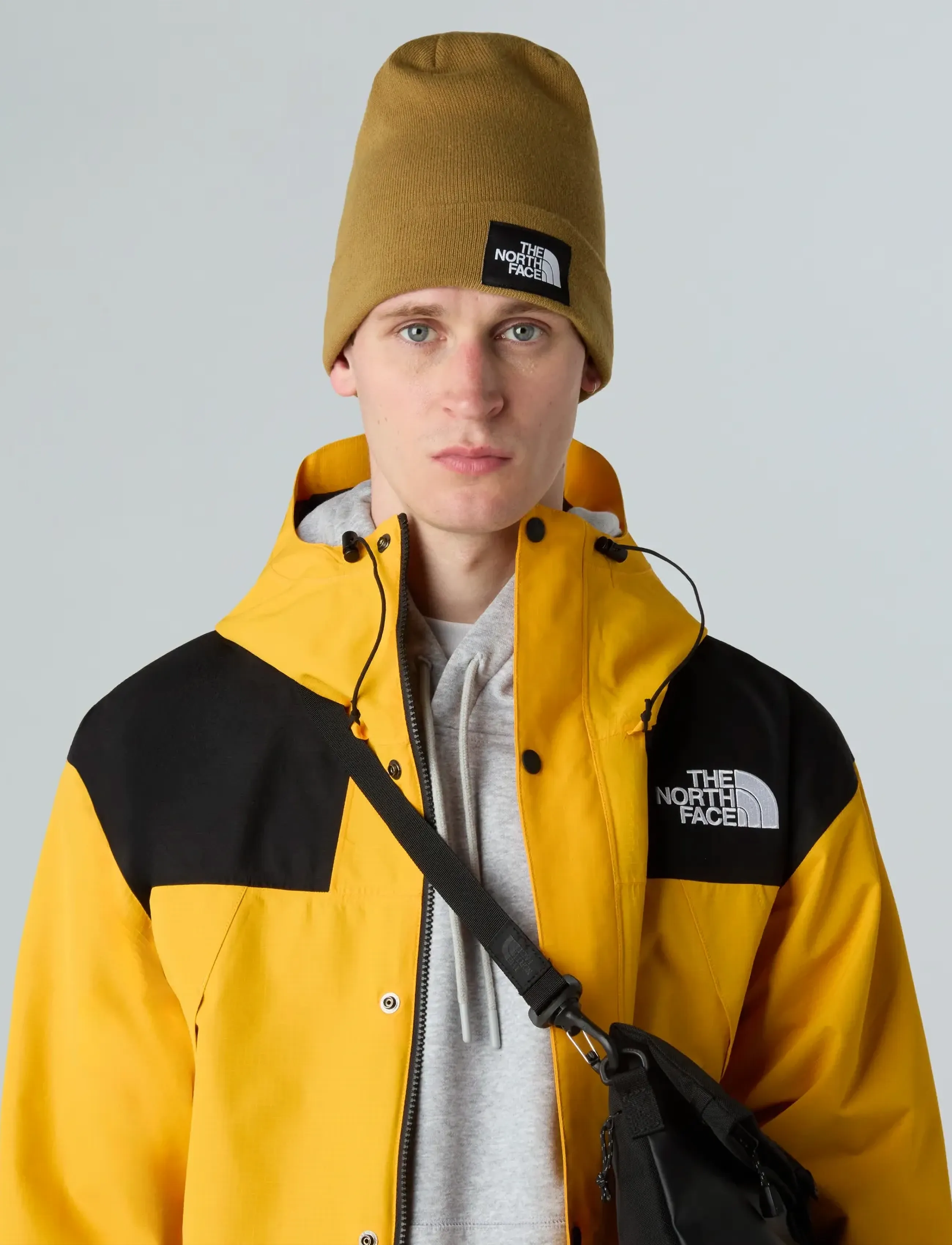 The North Face - DOCK WORKER RECYCLED BEANIE - shoppa efter stil - utility brown - 4