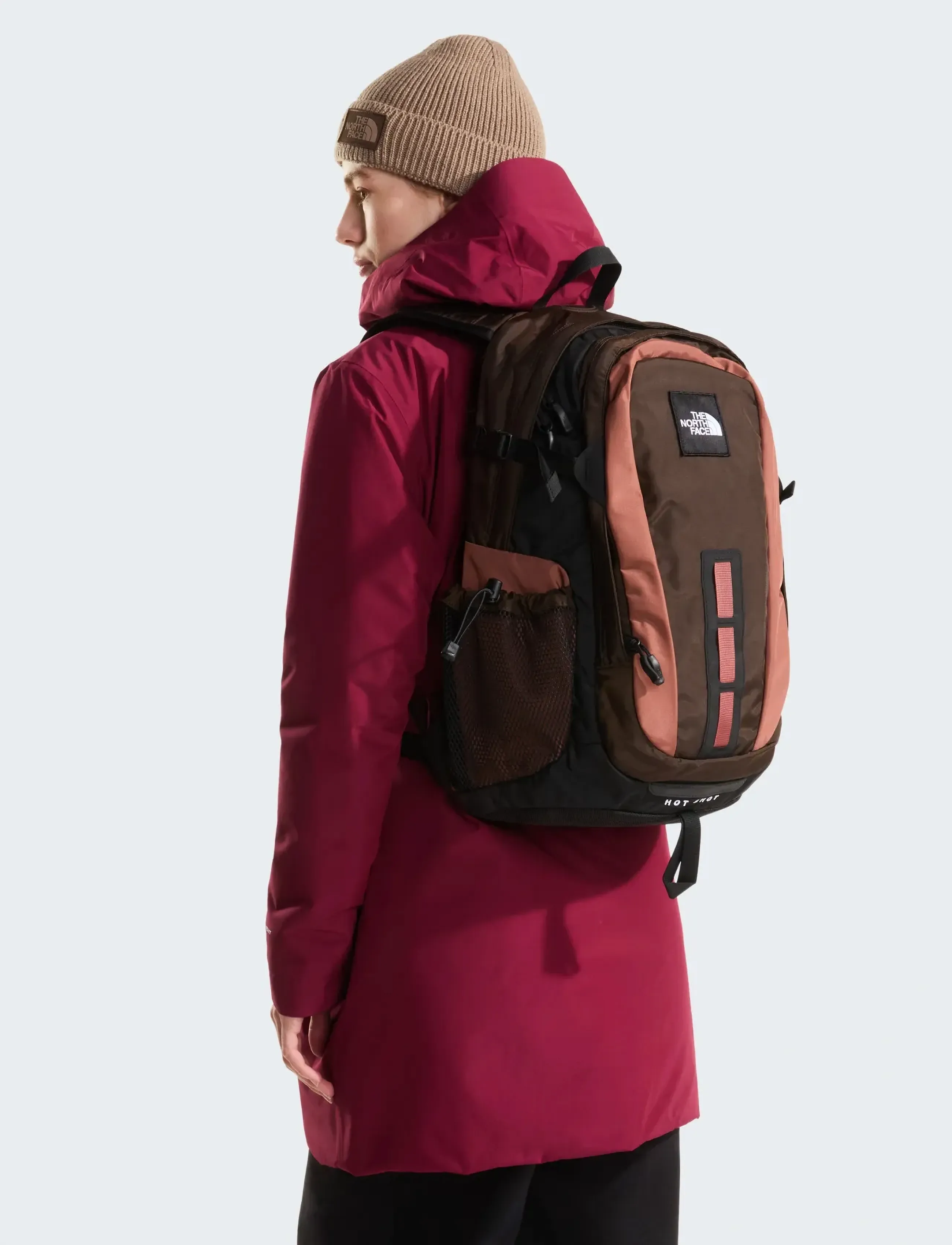 The North Face - HOT SHOT SE - sport backpacks - dark chestnut/copper si - 2