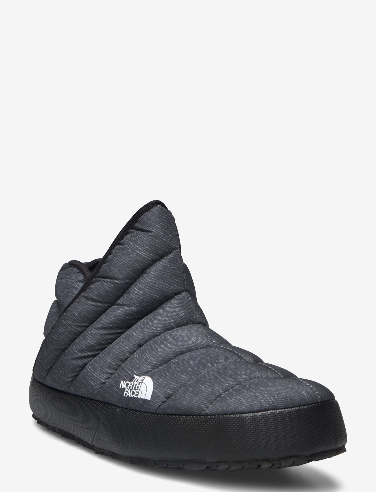 The North Face - M THERMOBALL TRACTION BOOTIE - sandals & slippers - phntmgryhethrprint/tnfblk - 0