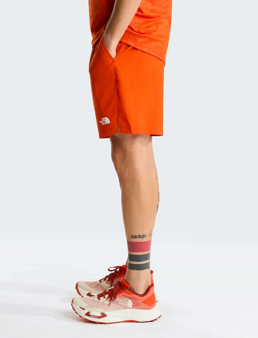 The North Face - M 24/7 7IN SHORT - lühikesed treeningpüksid - lava red - 4