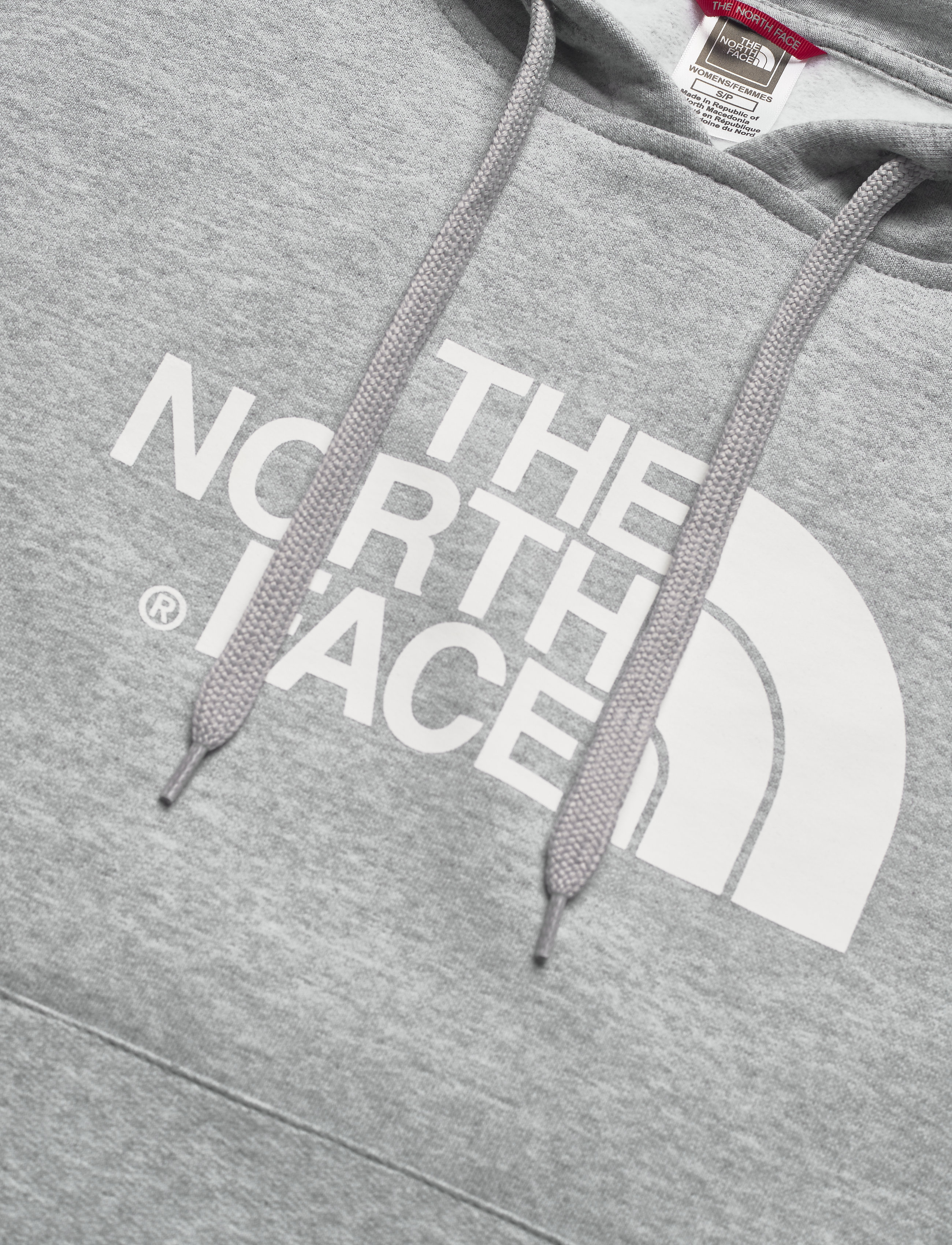 The North Face - W LIGHT DREW PEAK HOODIE-EU - tnf light grey heather-tnf white - 2