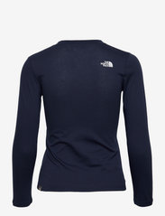 The North Face - Y L/S EASY TEE - tnf navy - 1