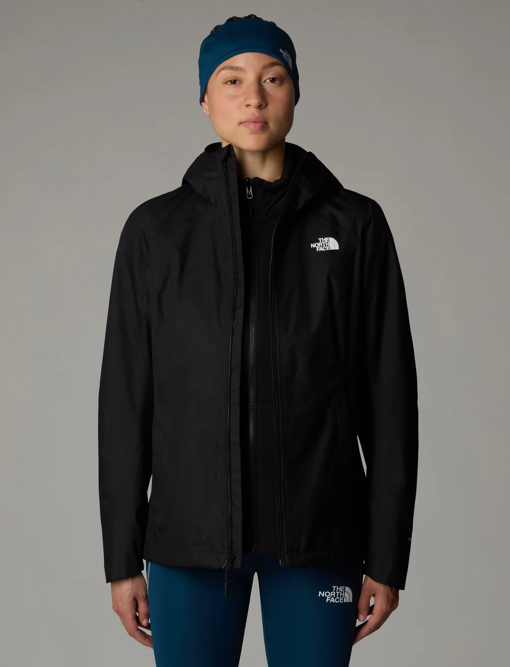The North Face - W QUEST TRICLIMATE - EU - outdoor jackets - tnf black-npf - 0