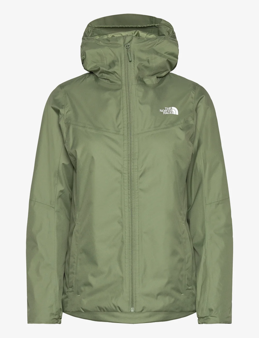 The North Face - W QUEST INSULATED JACKET - EU - friluftsjackor - bark mist - 0