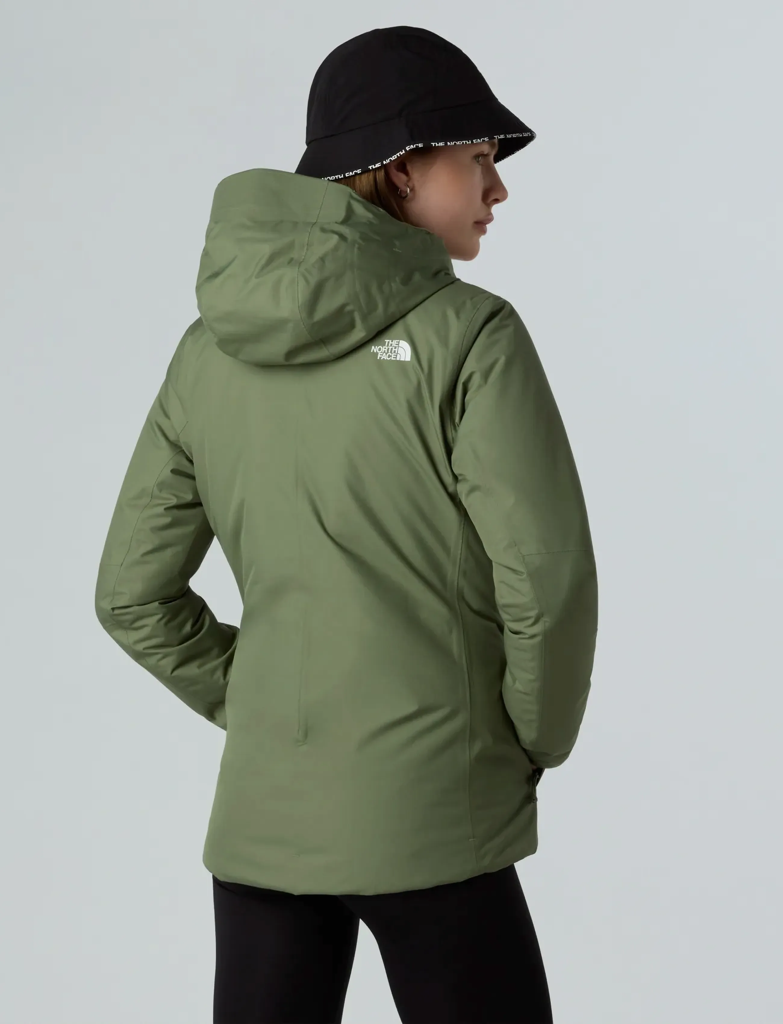 The North Face - W QUEST INSULATED JACKET - EU - friluftsjackor - bark mist - 4