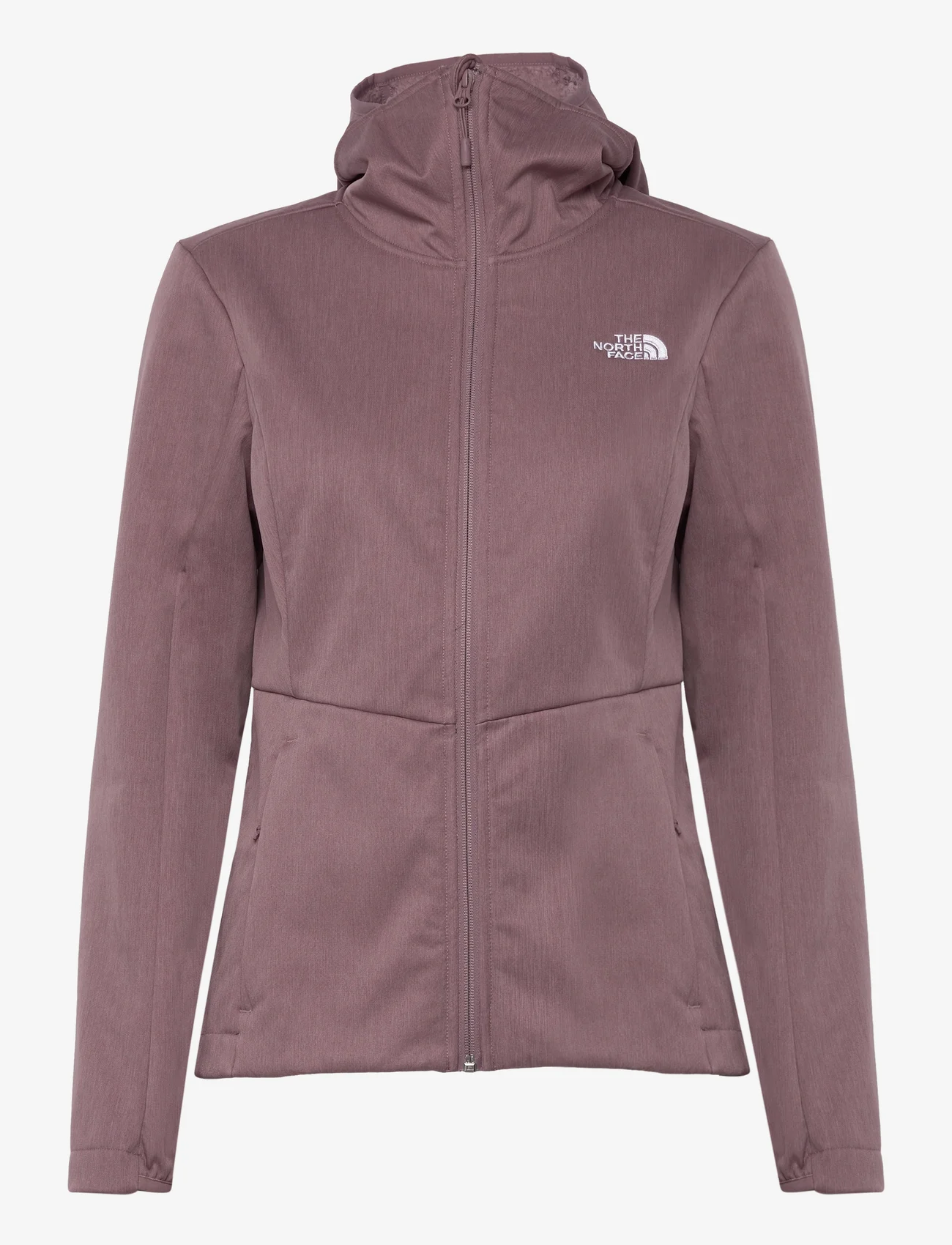 The North Face - W QUEST HIGHLOFT SOFT SHELL JACKET - EU - striukės nuo vėjo - fawn grey heather - 0