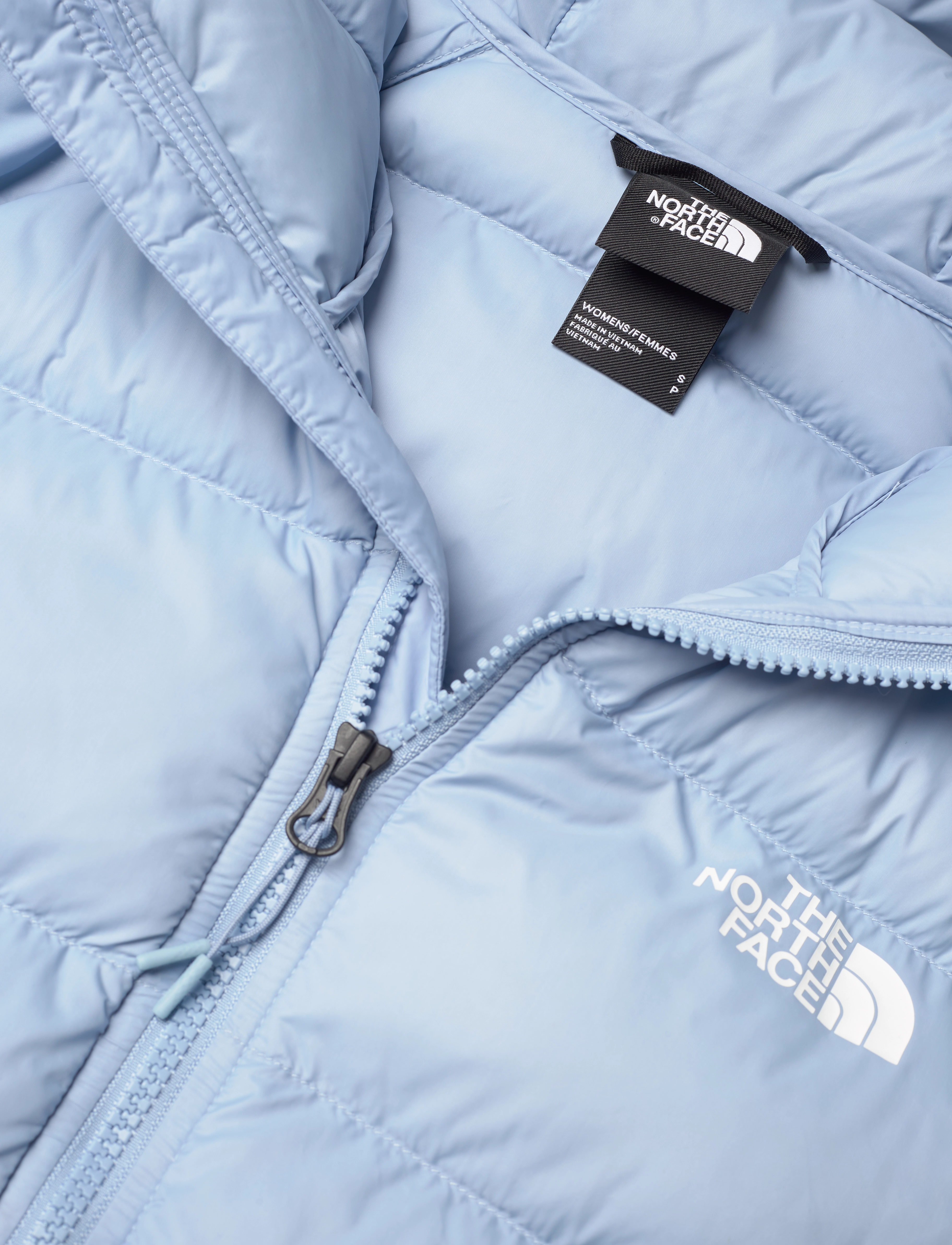 The North Face - W HYALITE DOWN HOODIE - EU - steel blue - 2