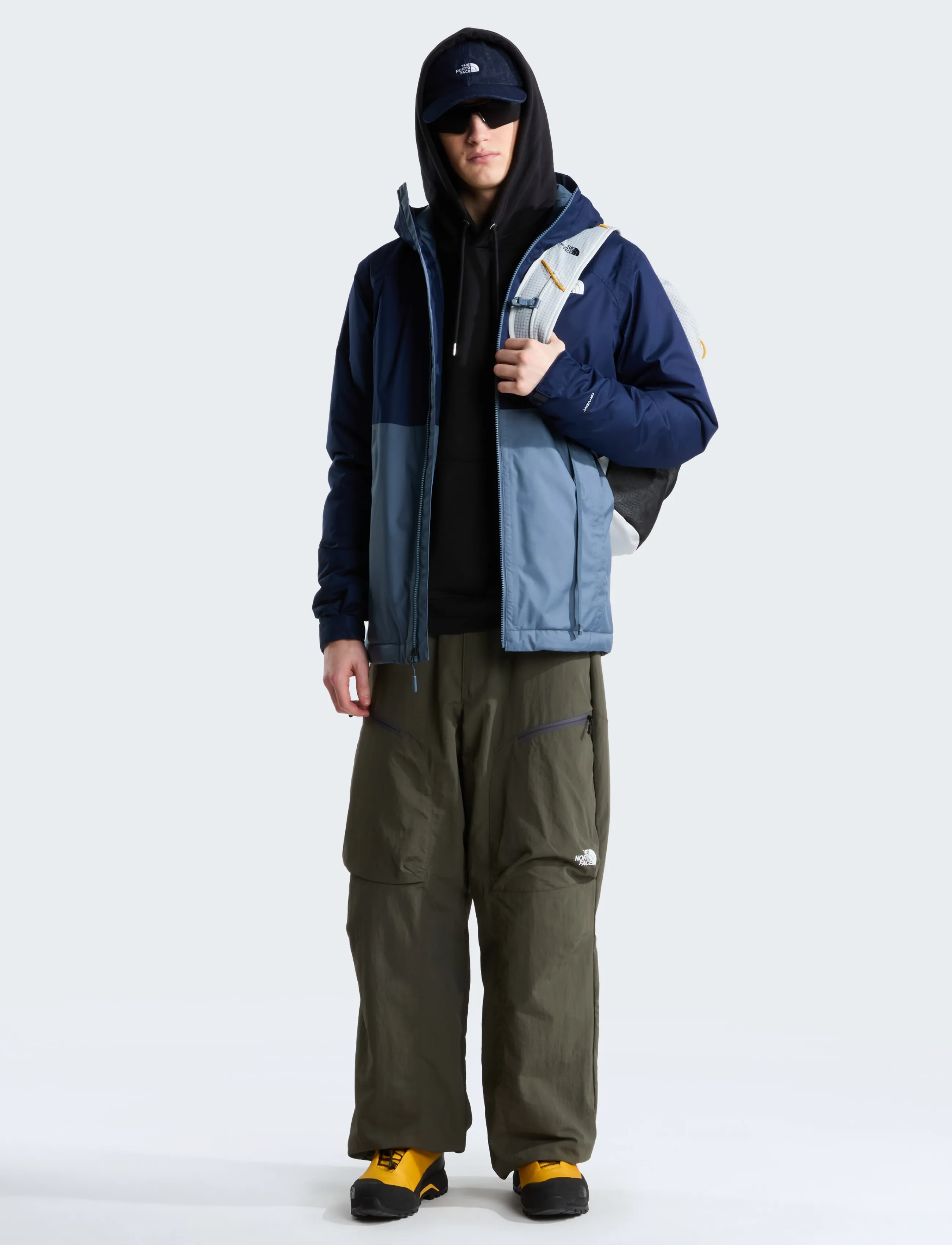 The North Face - M MILLERTON INSULATED JACKET - outdoor jackets - summit navy/granite gre - 3