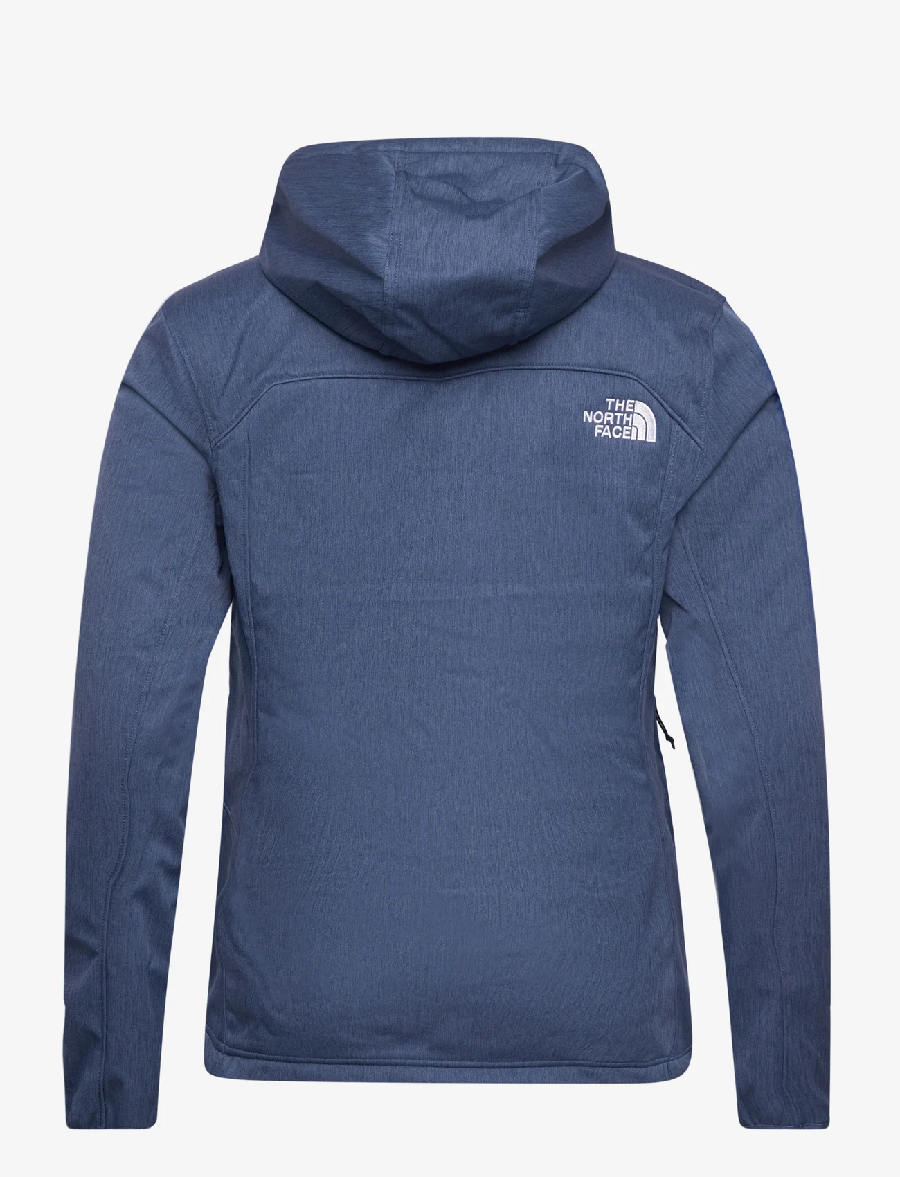 The North Face - M QUEST HOODED SOFTSHELL - suusajoped - shady blue dark heather - 1