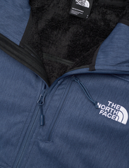 The North Face - M QUEST HOODED SOFTSHELL - skijacken - shady blue dark heather - 2