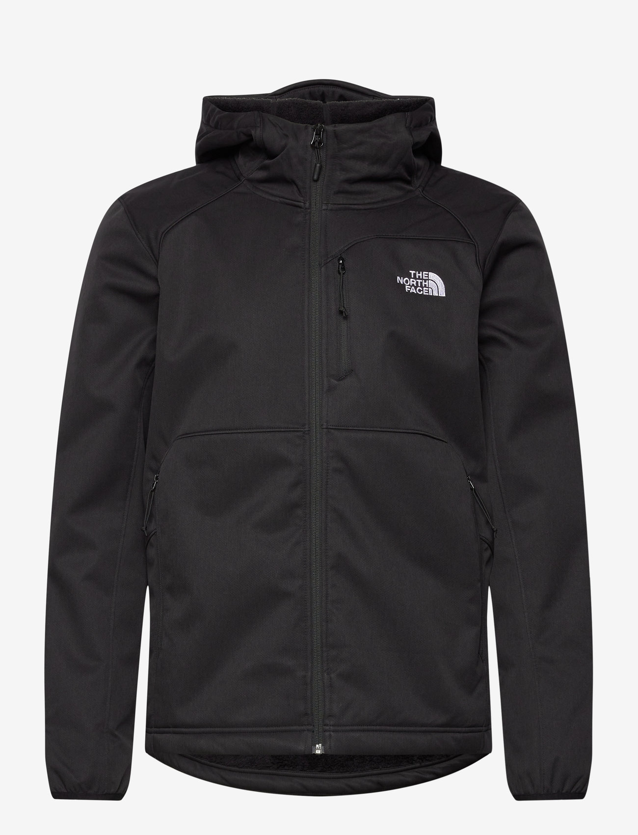 The North Face - M QUEST HOODED SOFTSHELL - frilufts- & regnjakker - tnf black-npf - 0