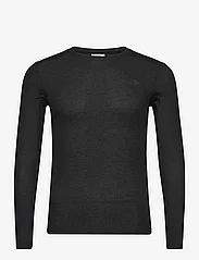 The North Face - M EASY L/S CREW NECK - chemises basiques - tnf black - 0