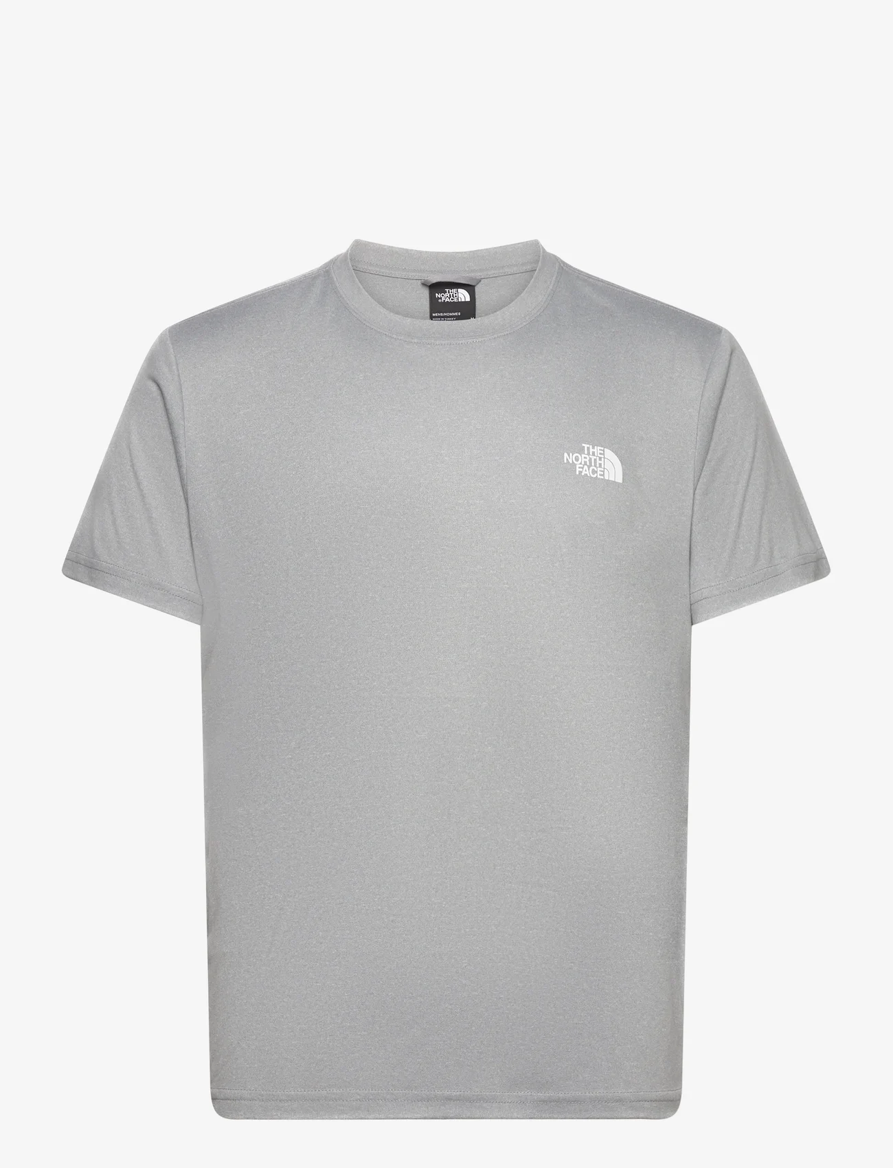 The North Face - M REAXION RED BOX TEE - EU - basic overhemden - mid grey heather - 0