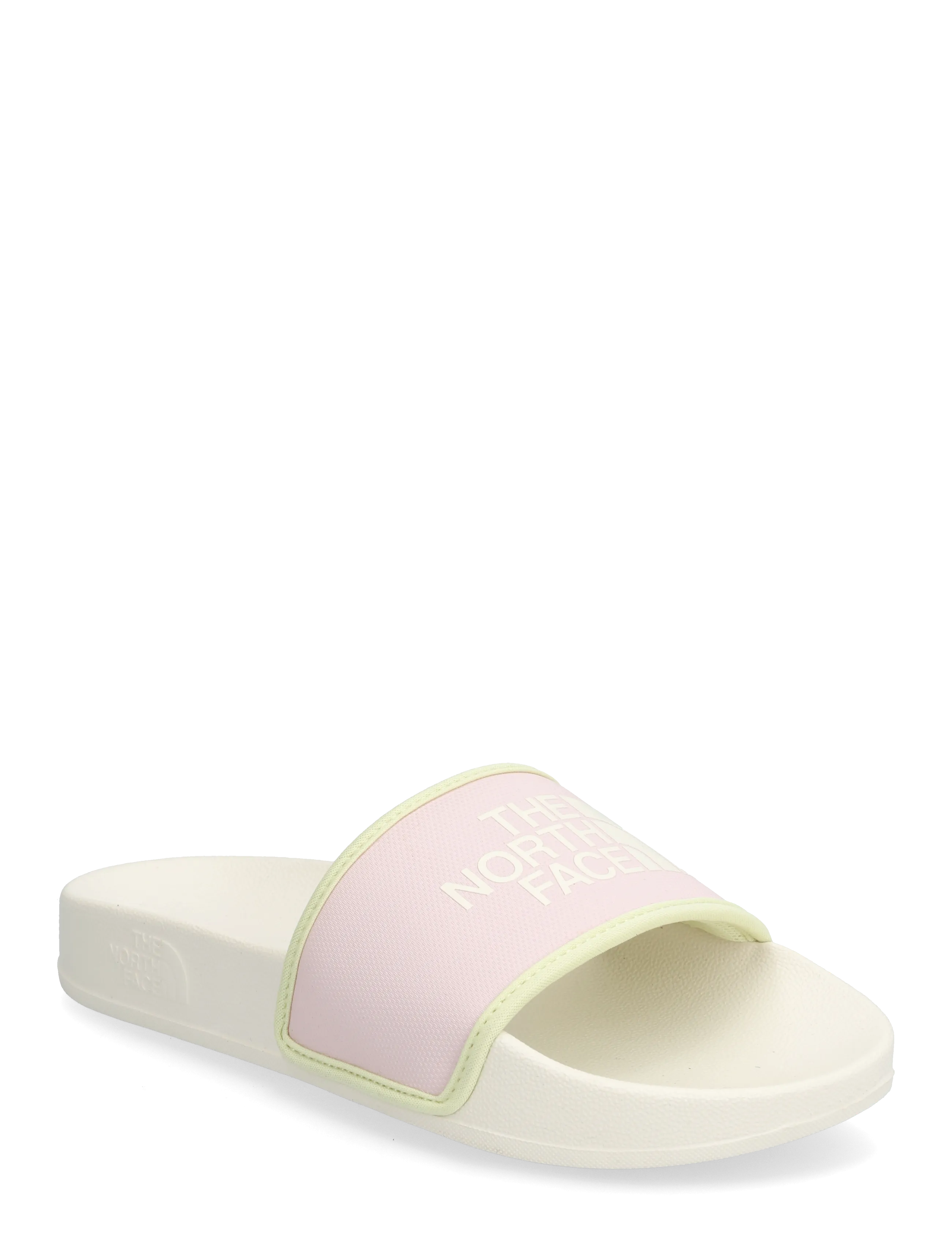 The North Face Y BASE CAMP SLIDE III - Jalanõud - WHITE DUNE/PALE BLOSSOM / pink/rose