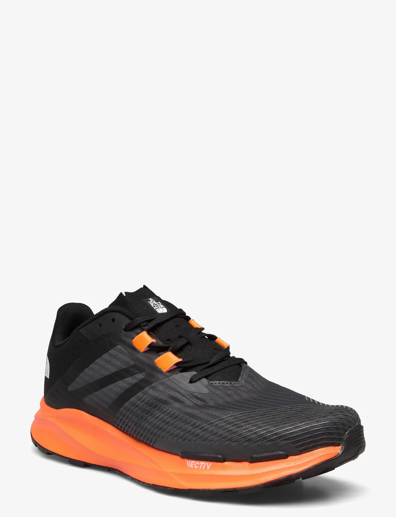 The North Face - M VECTIV EMINUS - running shoes - asphalt grey/power orange - 0