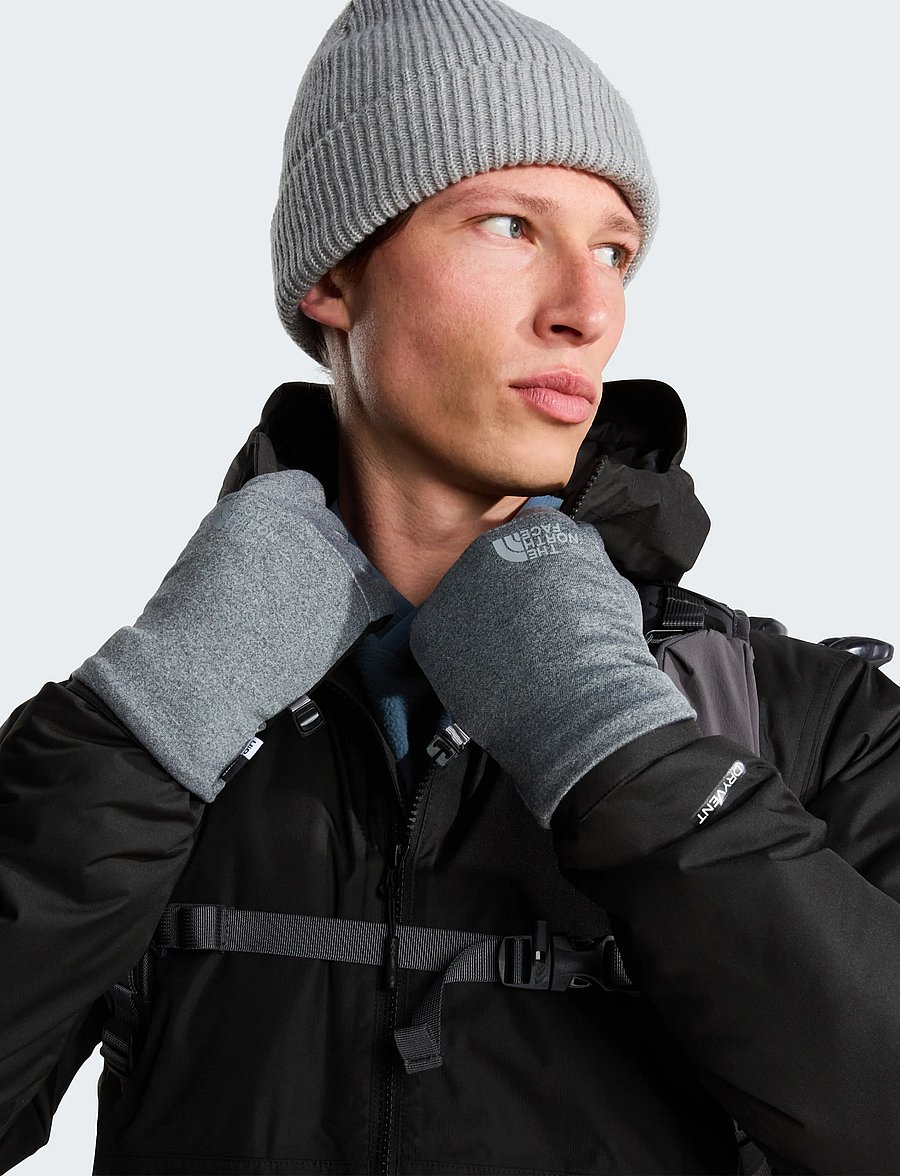 The North Face - ETIP RECYCLED GLOVE - fingerhandsker - grey - 1