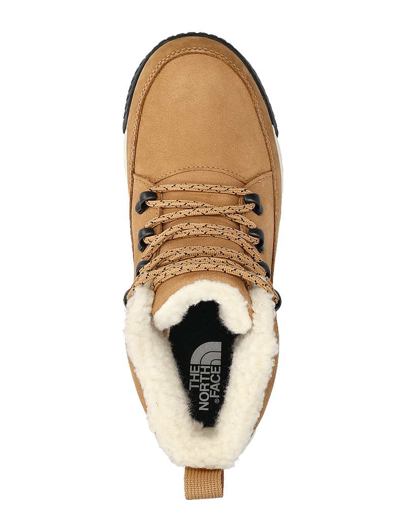 The North Face - W SIERRA MID LACE WP - talvesaapad - almond butter/tnf black - 4