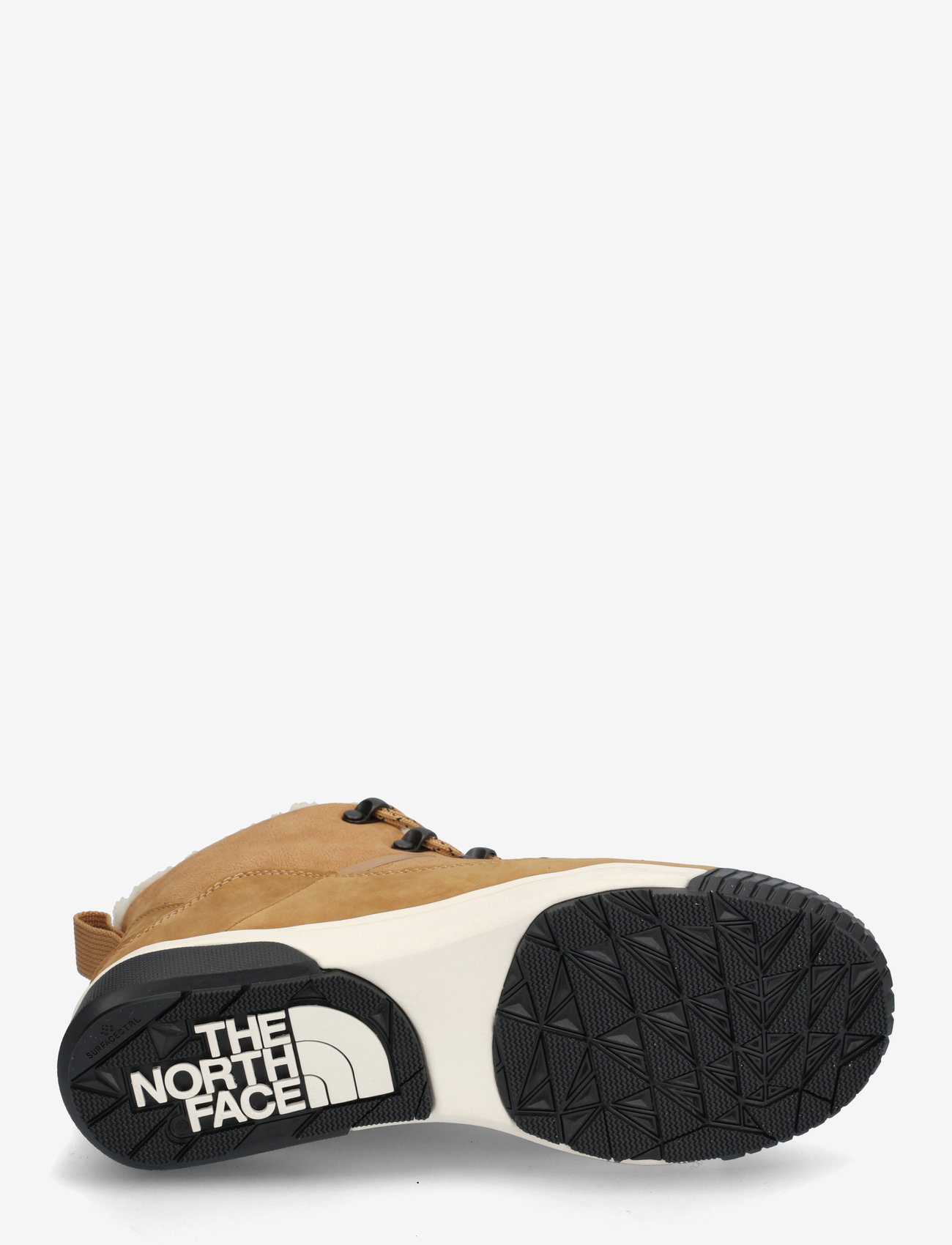 The North Face - W SIERRA MID LACE WP - winterstiefel - almond butter/tnf black - 5
