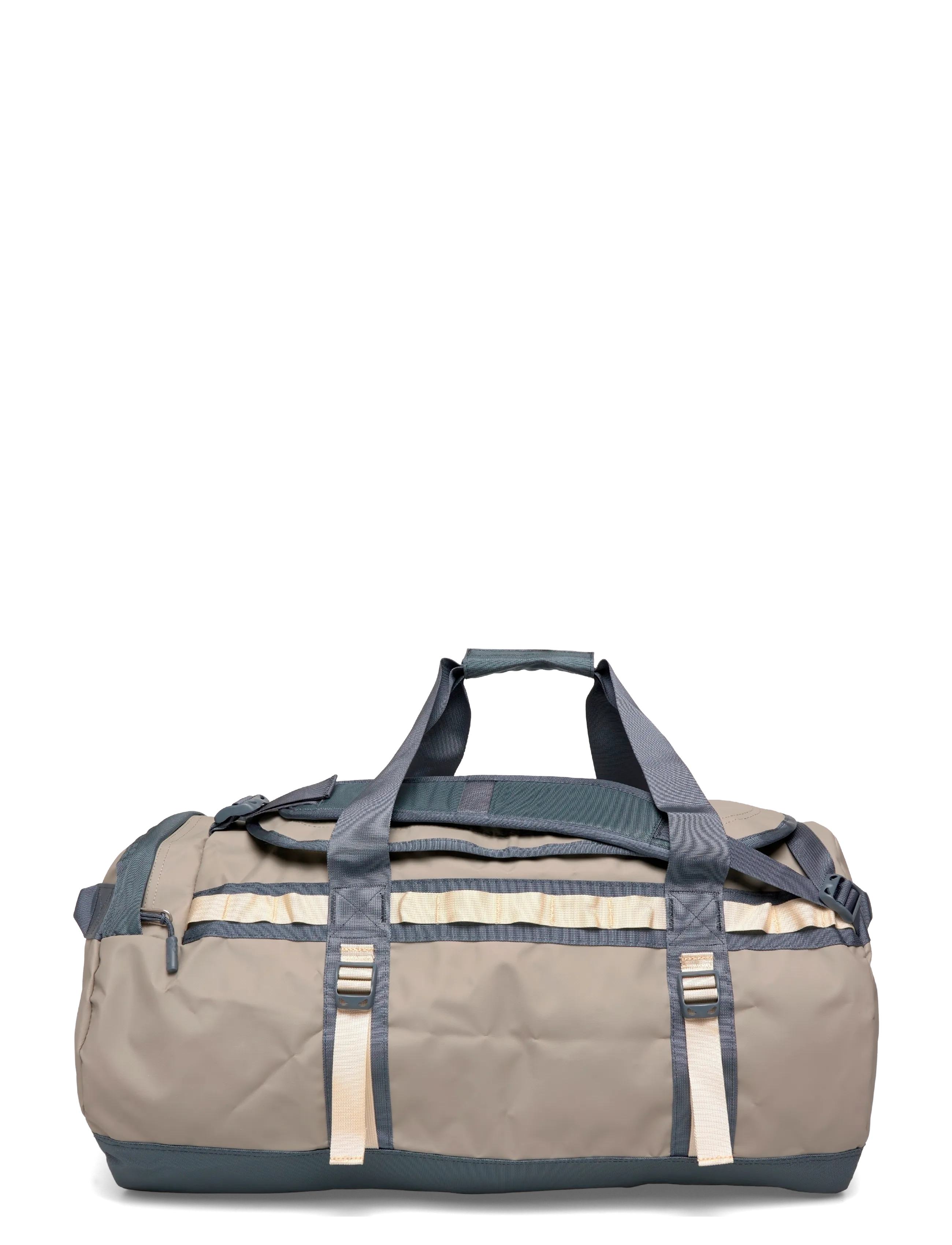 The North Face BASE CAMP DUFFEL - M - Sacs d'entraînement - STONE SLAB/GRANITE GREY / cream