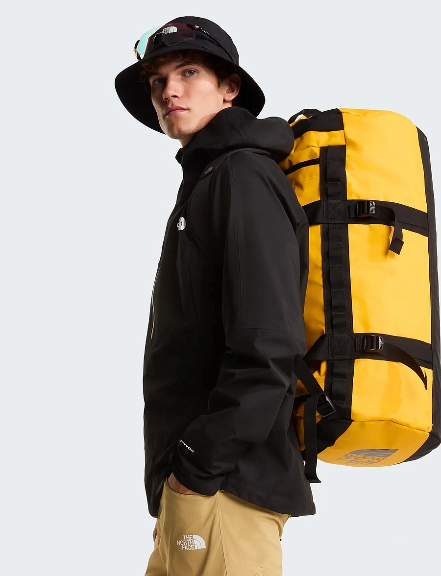 The North Face - BASE CAMP DUFFEL - M - sportsrygsække - yellow - 0