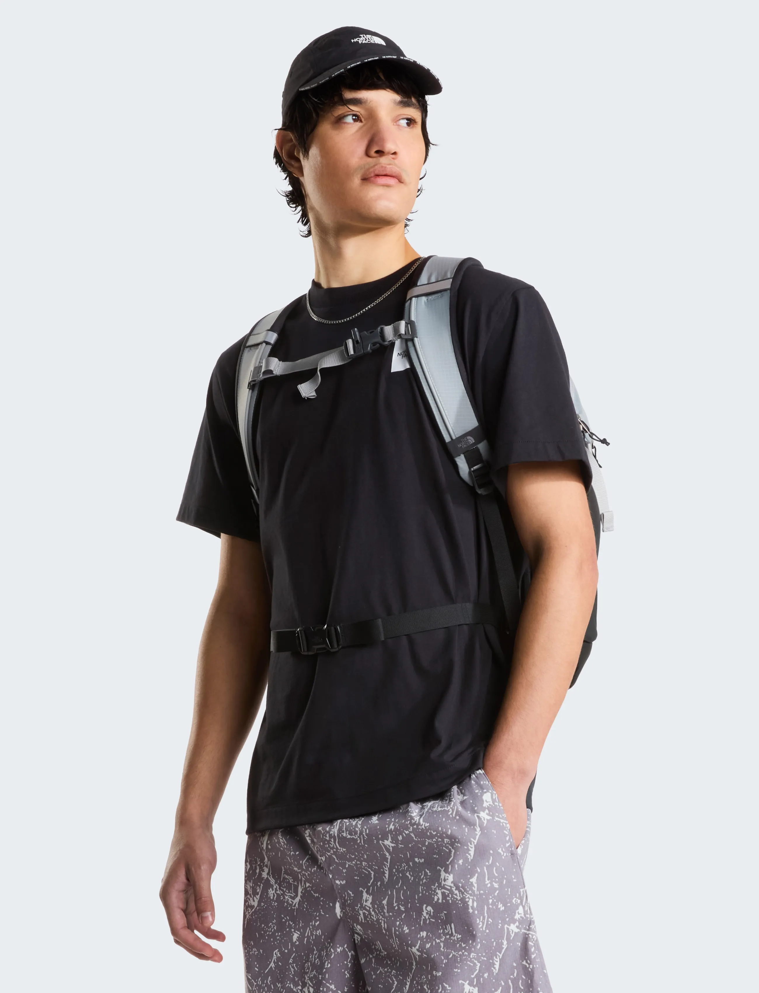 The North Face - ROUTER - sportsrygsække - meld grey-tnf black-npf - 3