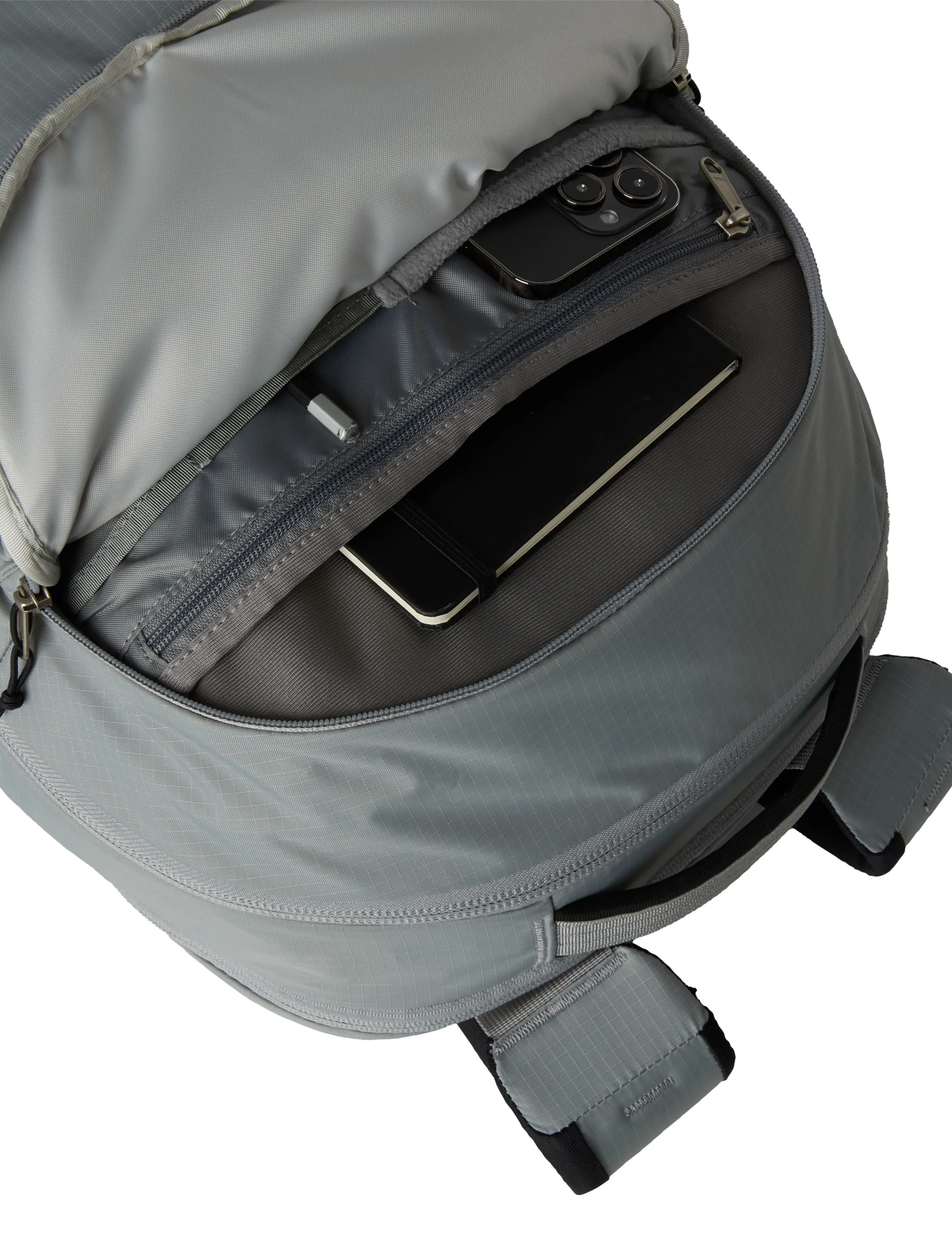 The North Face - ROUTER - sportsrygsække - meld grey-tnf black-npf - 5