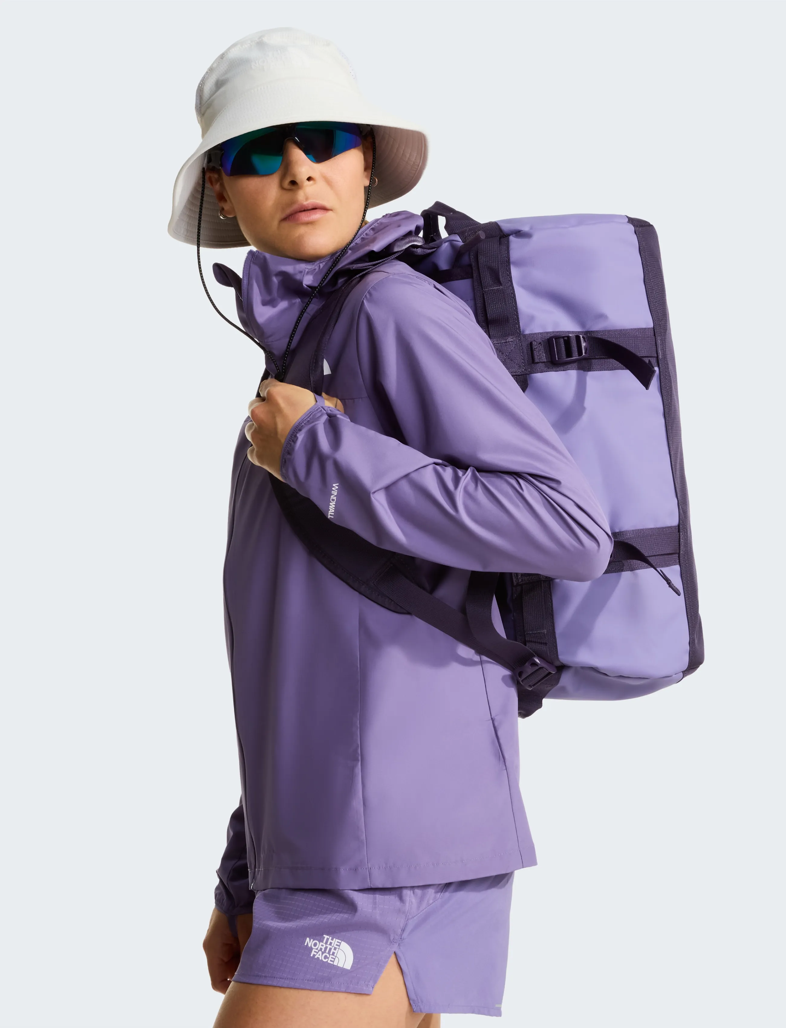 The North Face - BASE CAMP DUFFEL - XS - shop by style - grounded plum/endless d - 1
