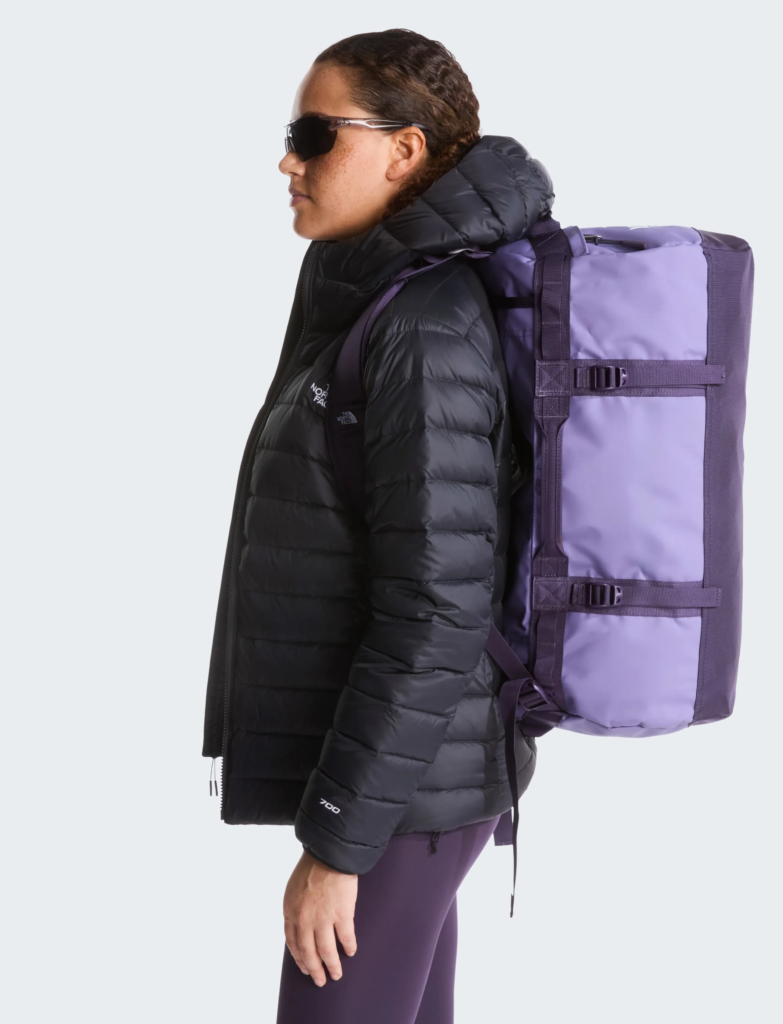 The North Face - BASE CAMP DUFFEL - S - sport-rucksäcke - grounded plum/endless d - 3