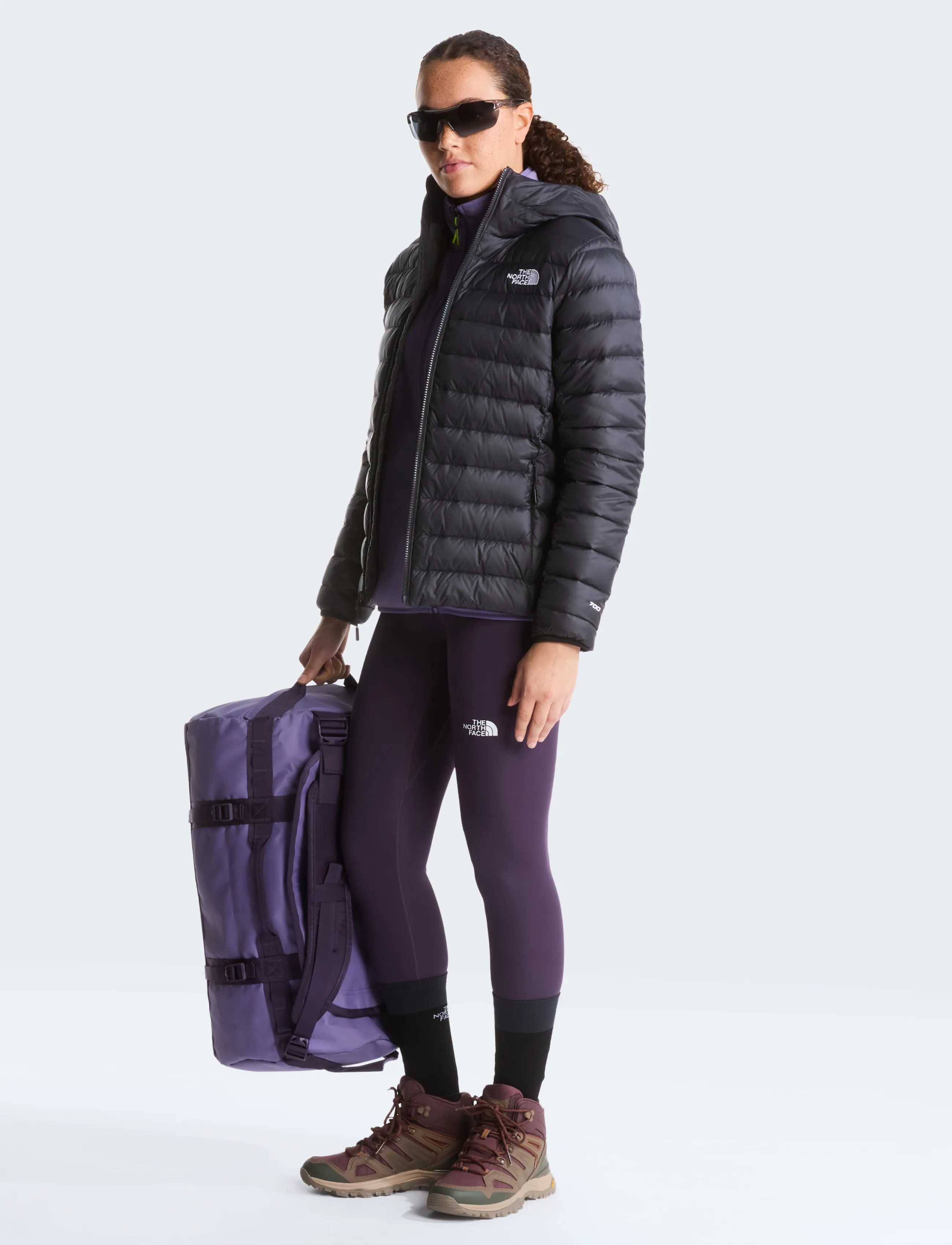 The North Face - BASE CAMP DUFFEL - S - sport-rucksäcke - grounded plum/endless d - 4