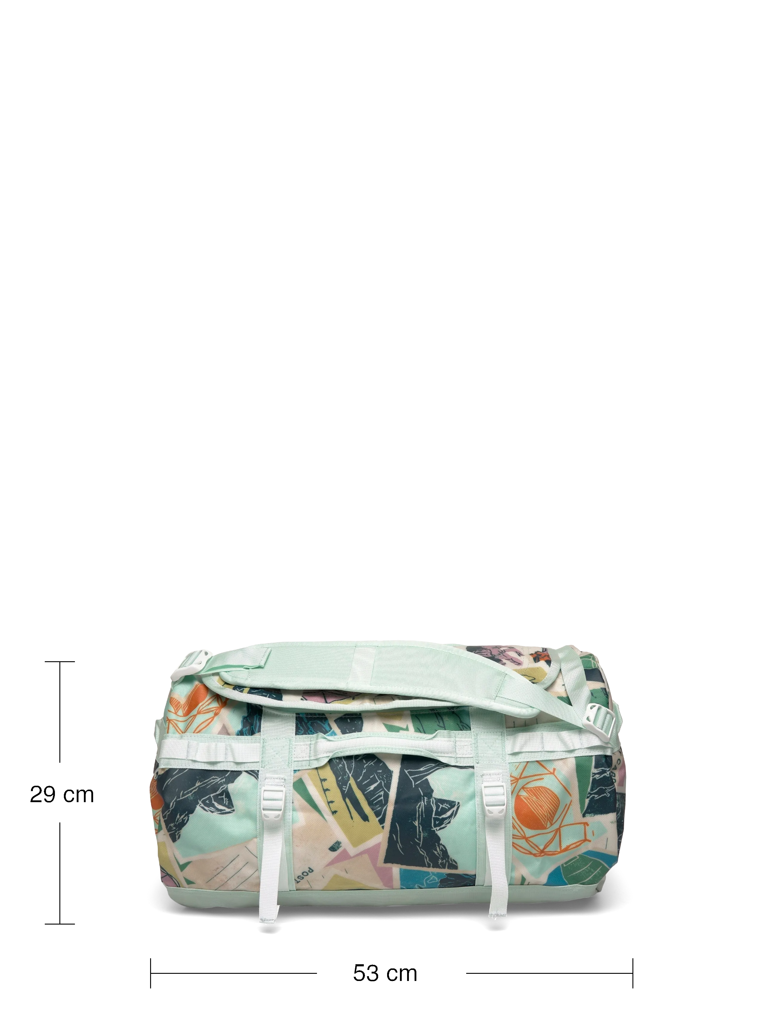 The North Face - BASE CAMP DUFFEL - S - spordiseljakotid - opal frost tnf postcard - 5
