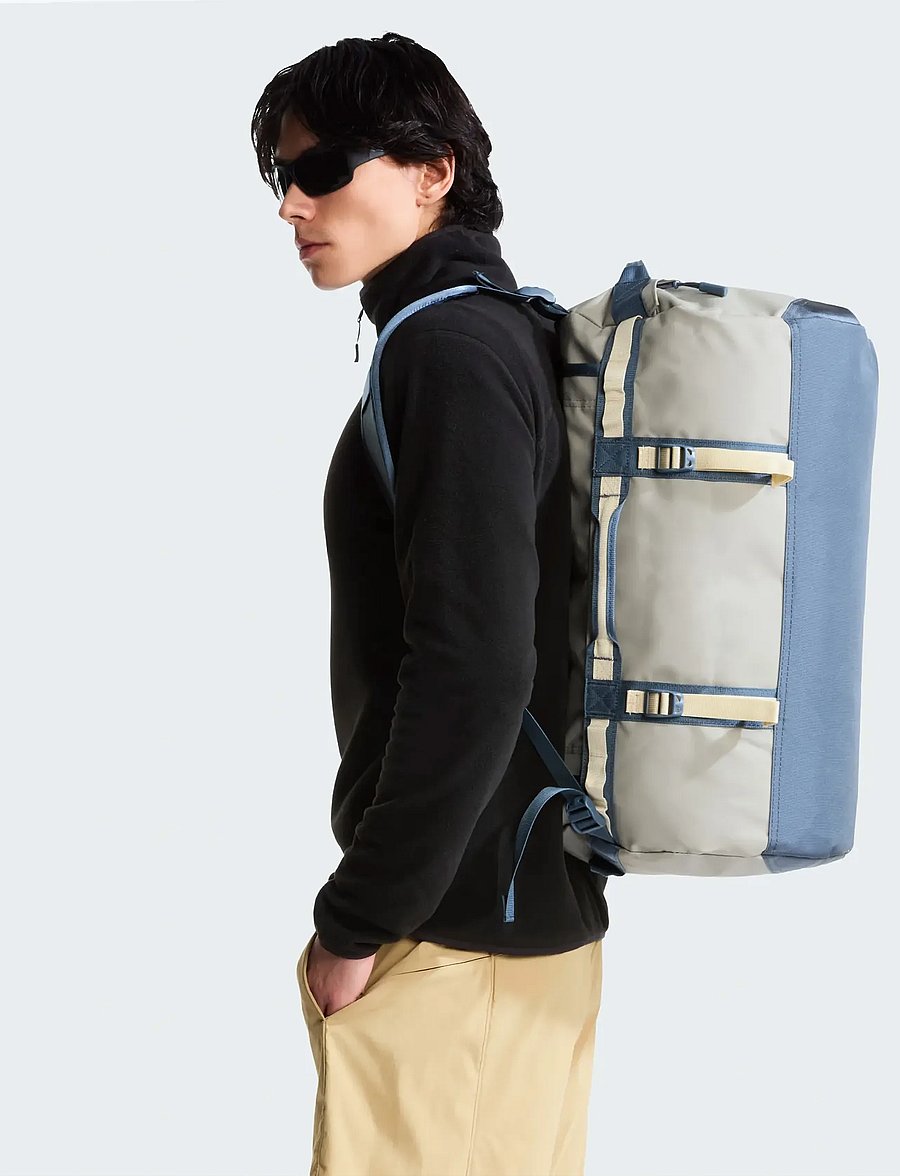 The North Face - BASE CAMP DUFFEL - S - urheilureput - stone slab/granite grey - 0