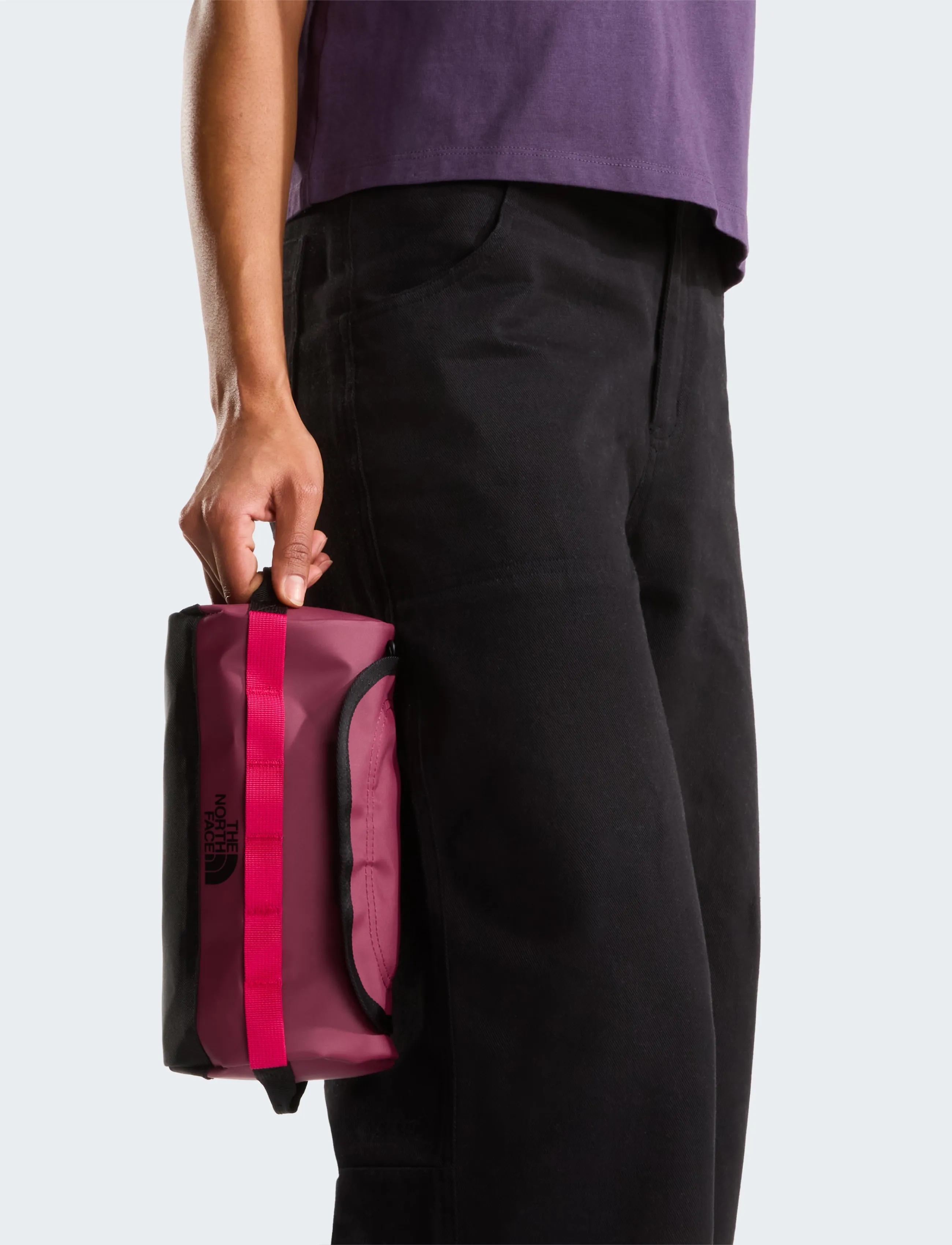 The North Face - BC TRAVEL CANISTER - S - bag accessories - burgundy crush/tnf blac - 3