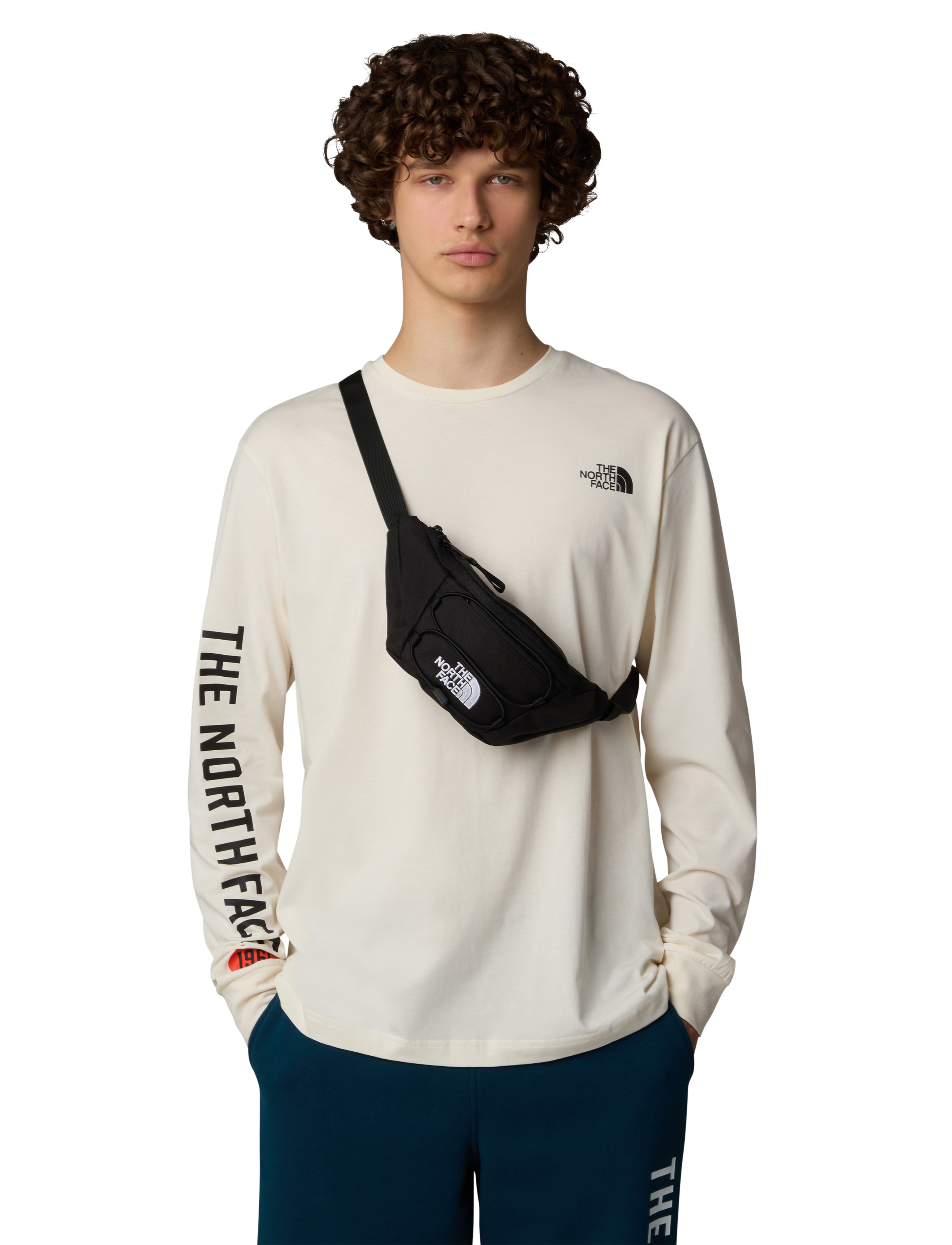 The North Face JESTER LUMBAR - Rankinės - BLACK / black