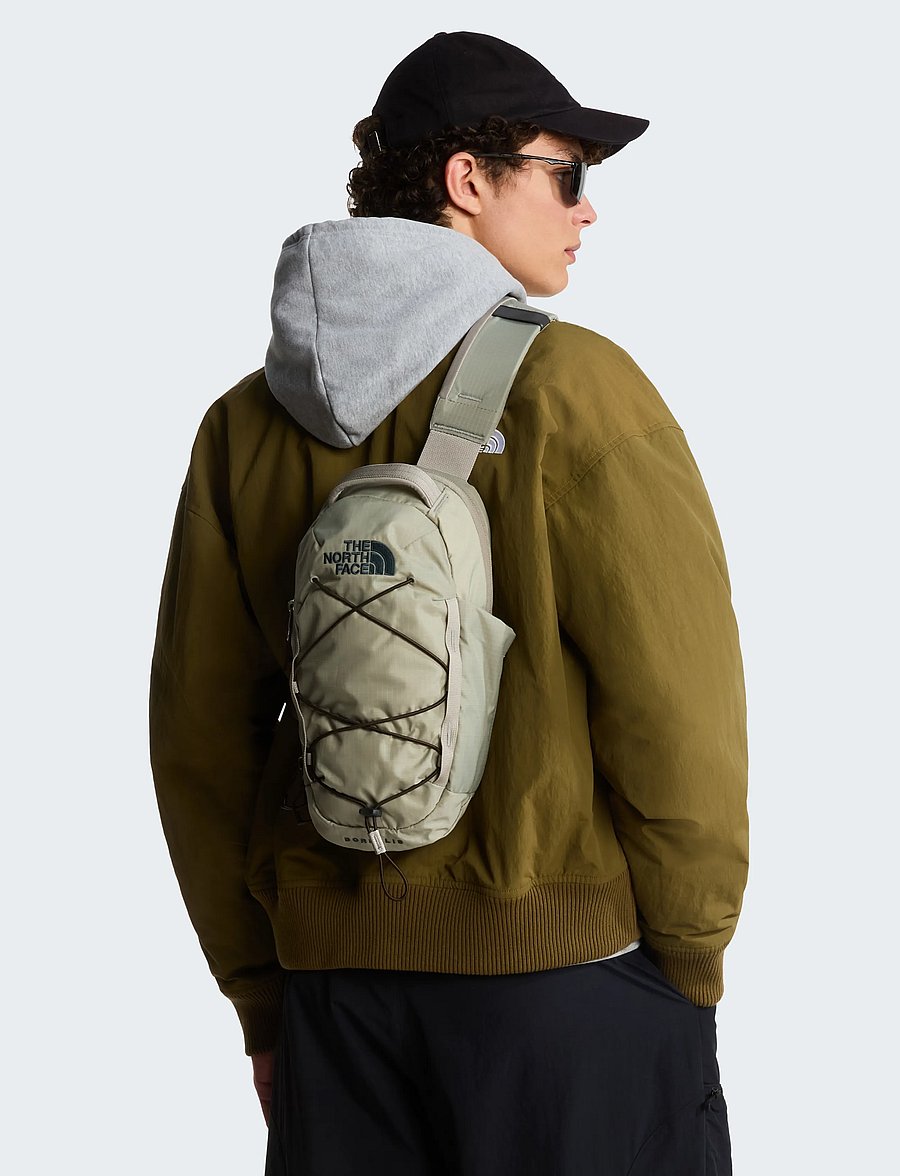 The North Face - BOREALIS SLING - crossbody- & magväskor - stone slab/dark chestnu - 3