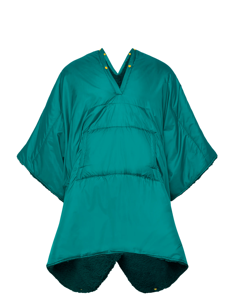 The North Face - WAWONA FUZZY BLANKET - wanderausrüstung - pacific teal/restorativ - 0