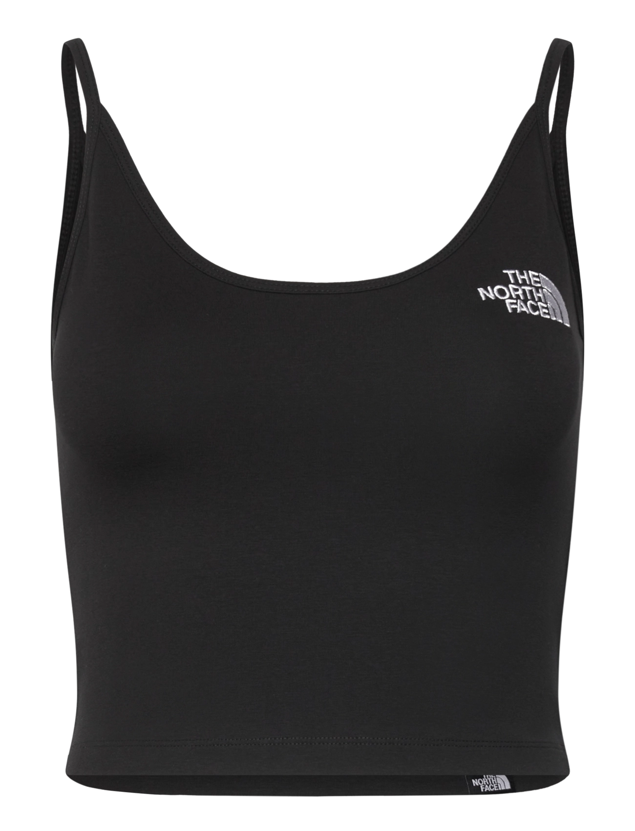 THE NORTH FACE W Simple Dome Slim Crop Tank Schwarz - XS - Damen