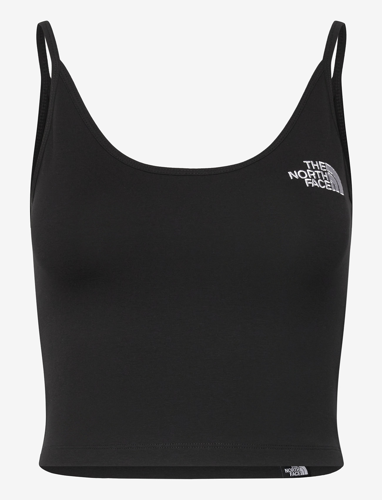The North Face - W SLIM CROP TANK - Õlapaeltega pluusid - black - 1