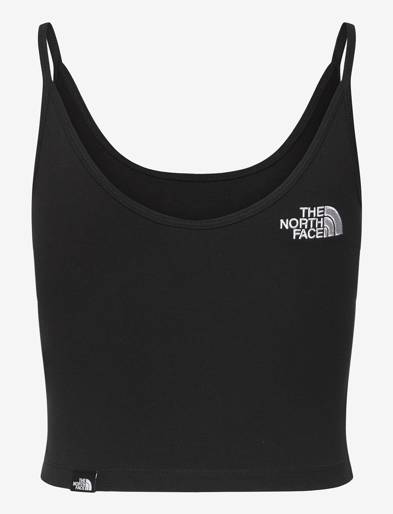 The North Face - W SLIM CROP TANK - Õlapaeltega pluusid - black - 2