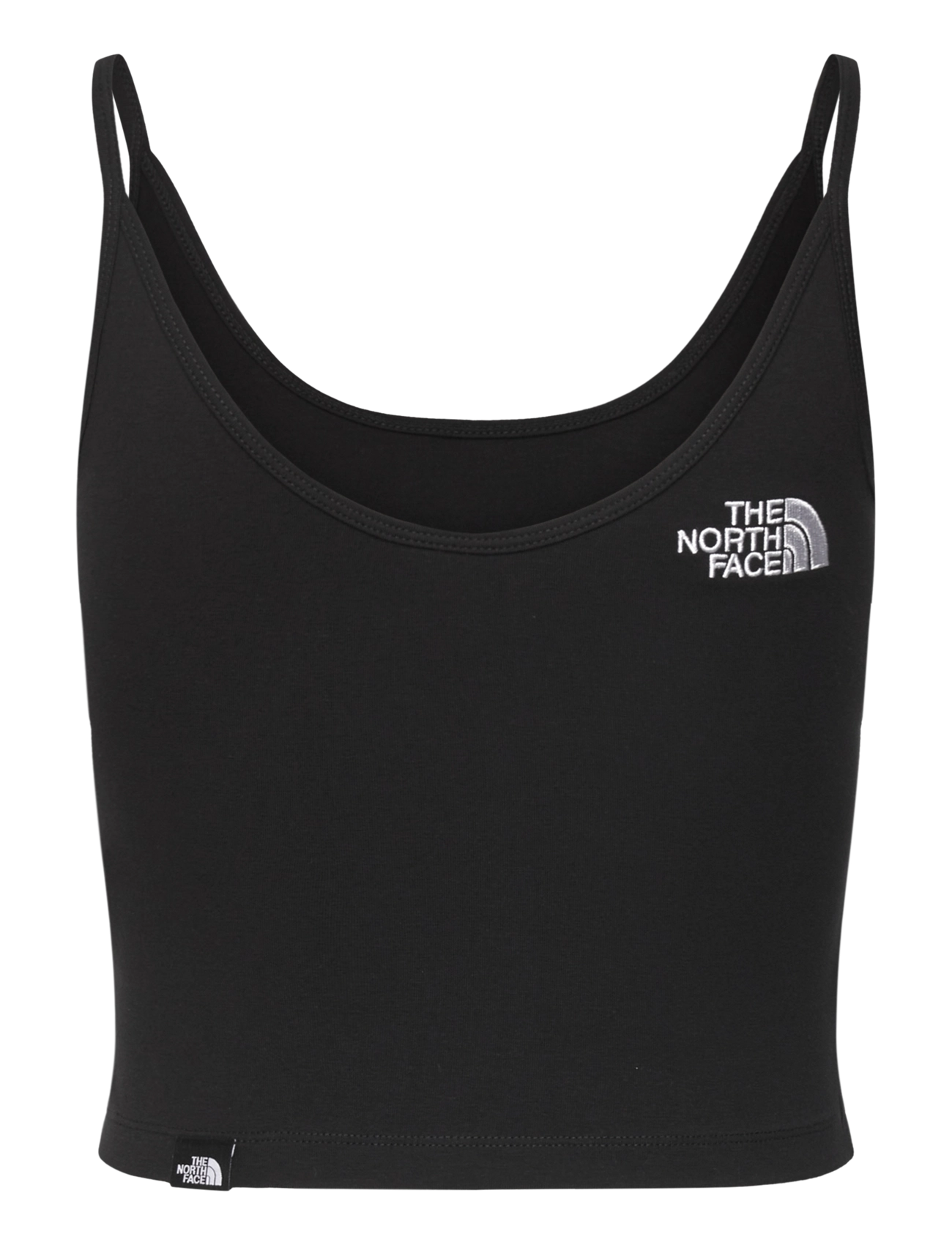 The North Face - W SIMPLE DOME SLIM CROP TANK - crop-tops - black - 2