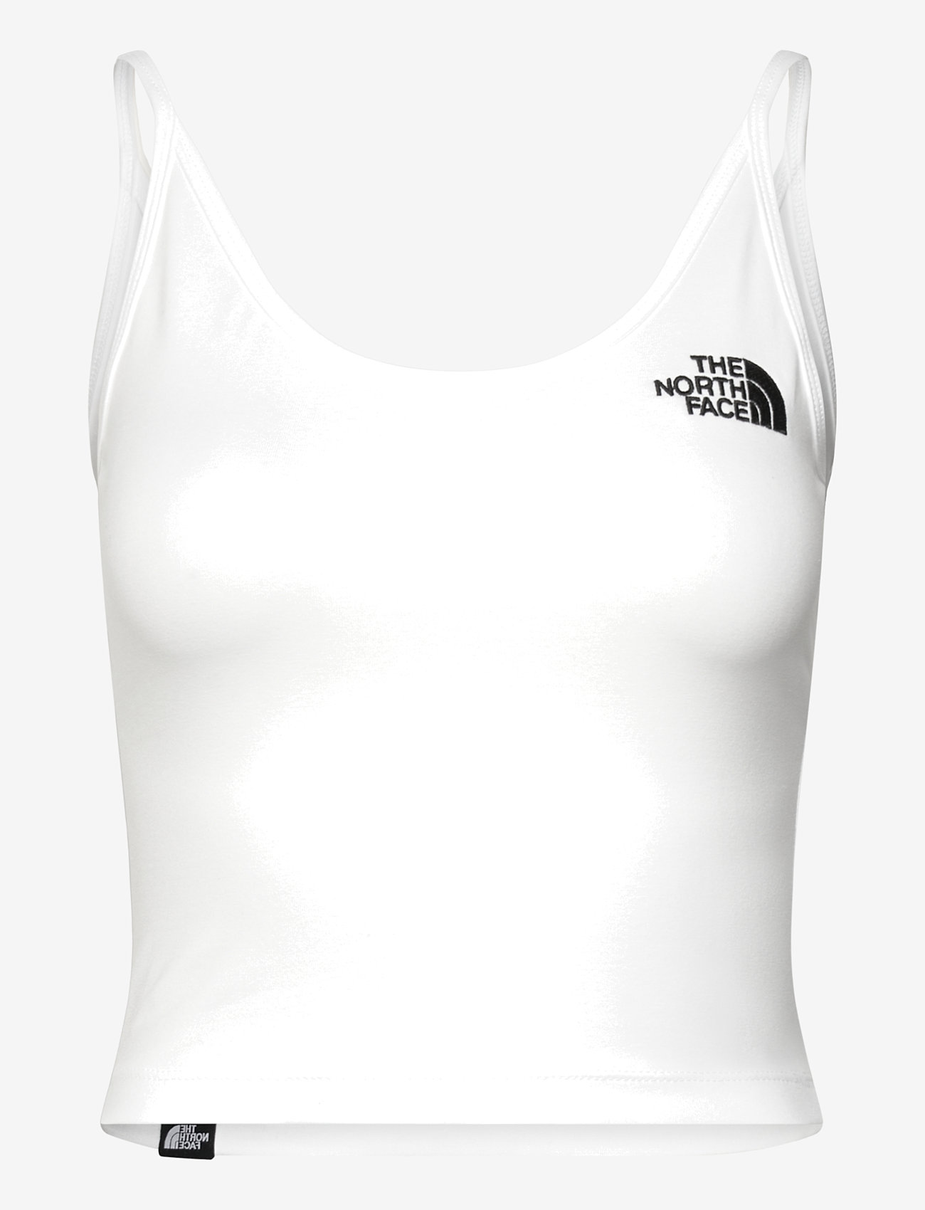 The North Face - W SIMPLE DOME SLIM CROP TANK - crop-tops - white - 1