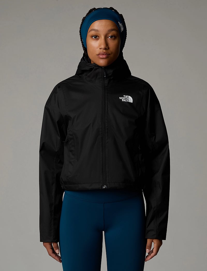 The North Face - W CROPPED QUEST JACKET - outdoor jacken - black - 0