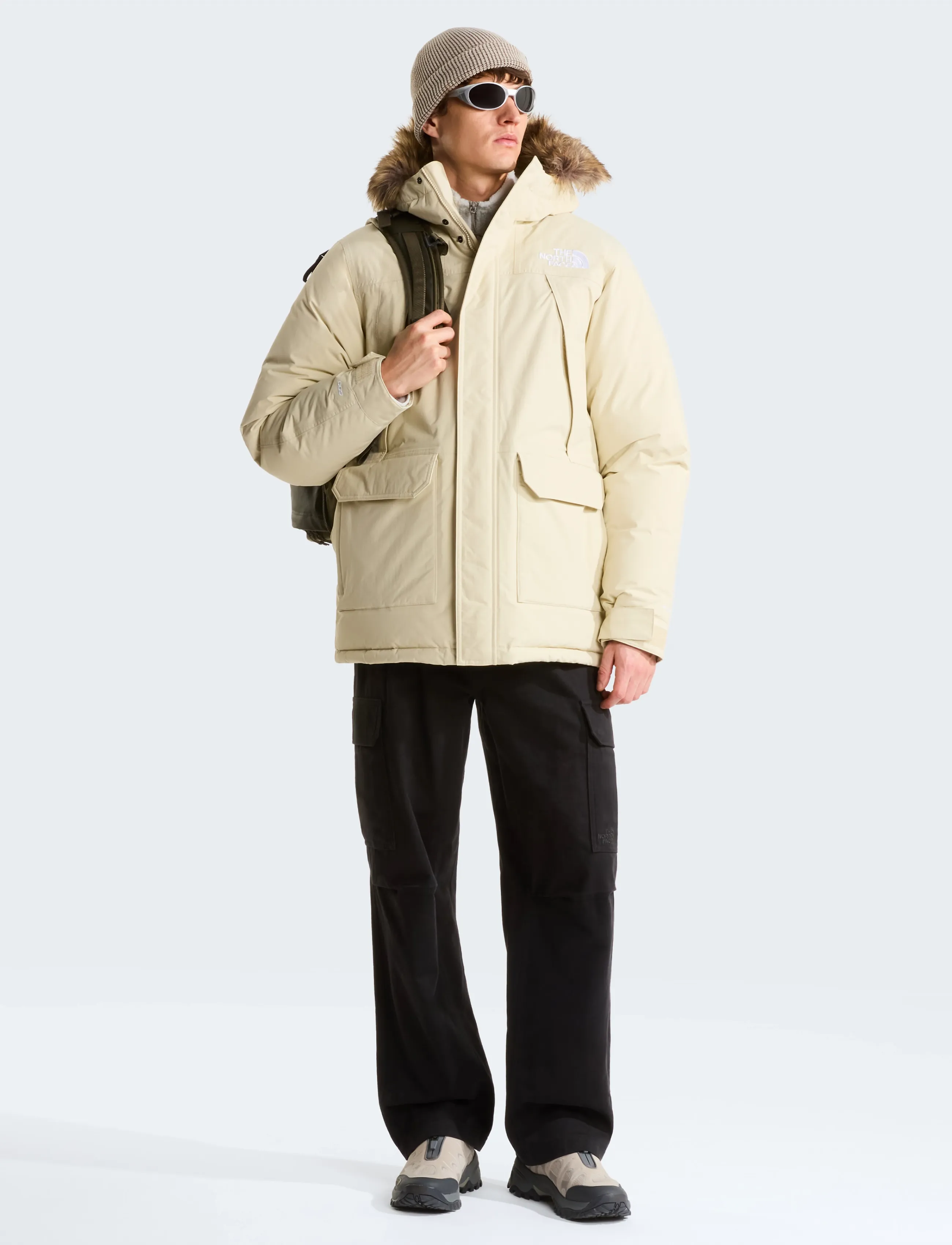 The North Face - M MCMURDO PARKA - winterjacken - desert stone - 3