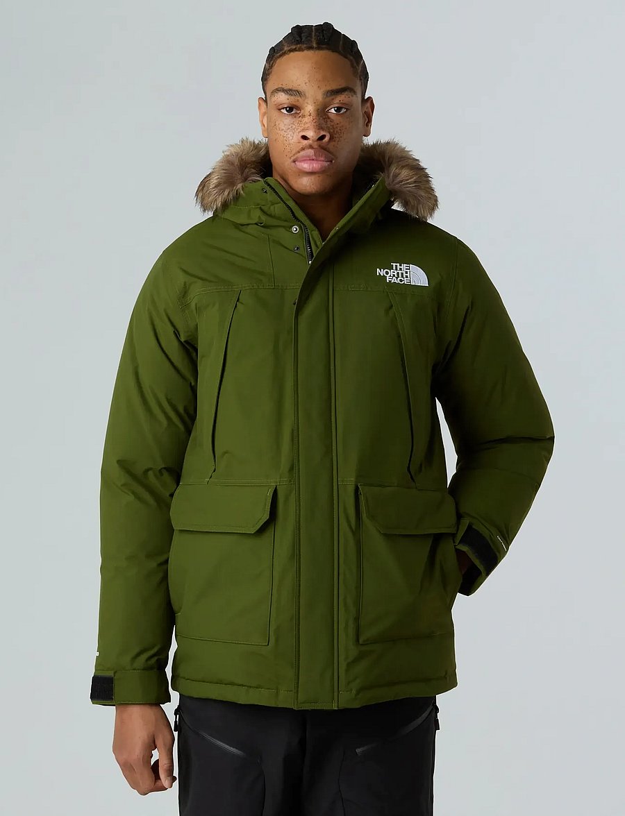 The North Face - M MCMURDO PARKA - down jackets - woodland green - 0