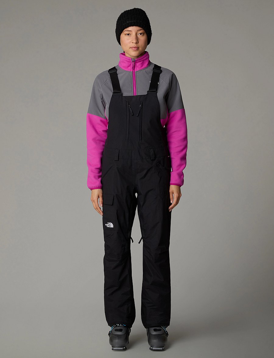 The North Face - W FREEDOM BIB - ski-kleidung - tnf black-npf - 0