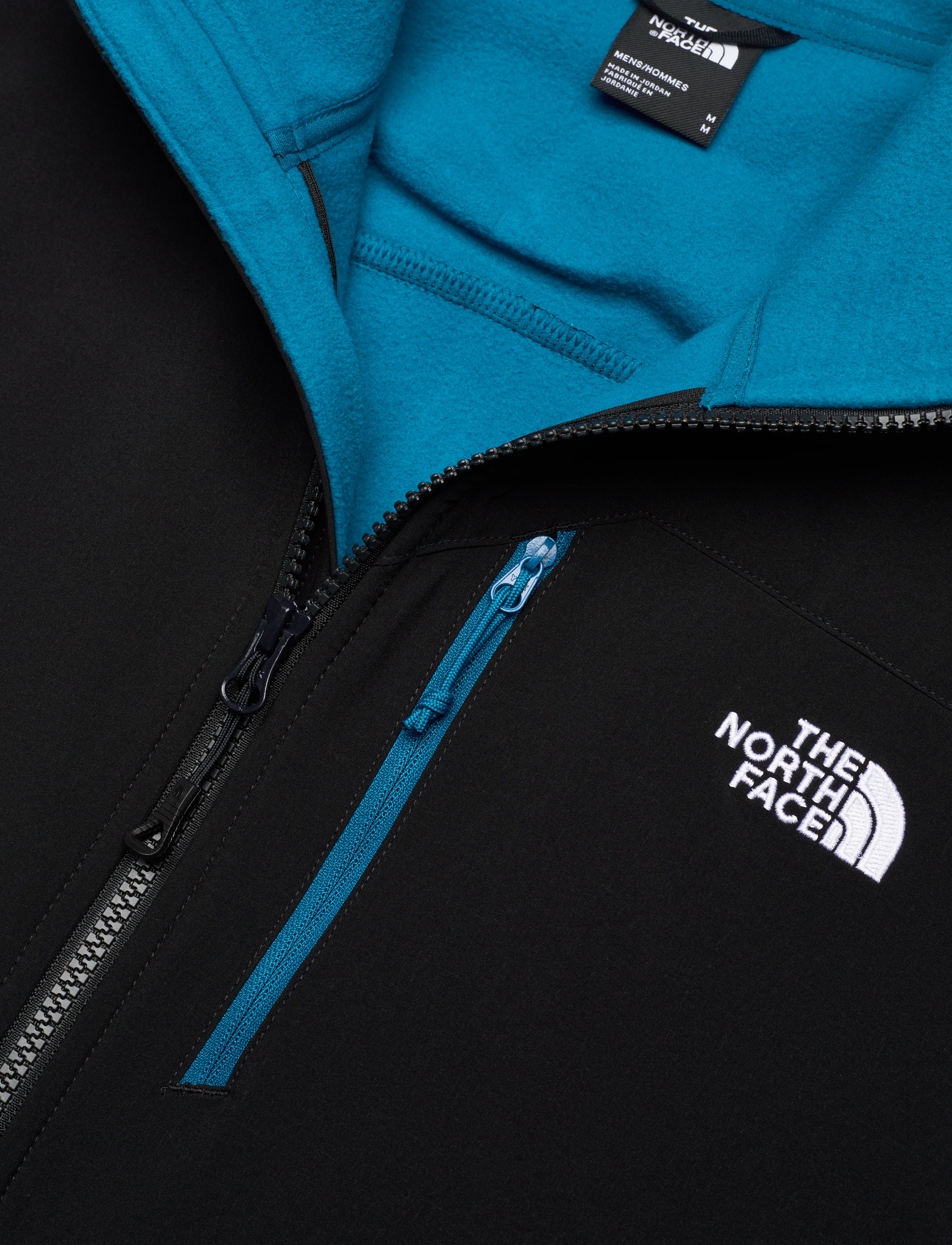 The North Face - M GLACIER PRO FULL ZIP - EU - adriatic blue/tnf black - 2